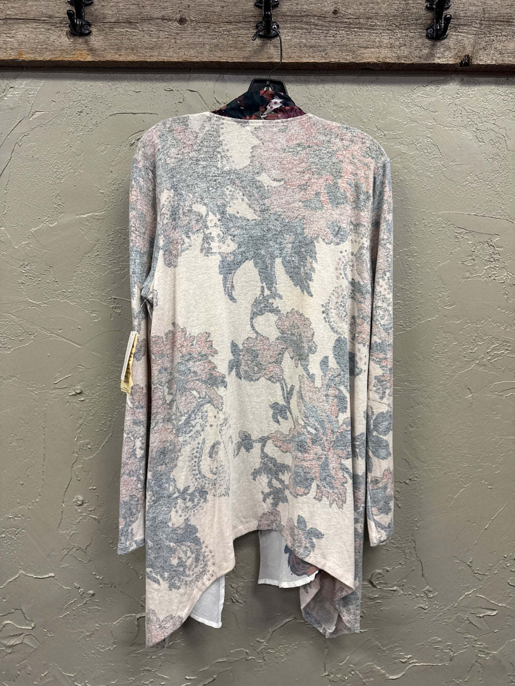NWT One World Floral Cardigan