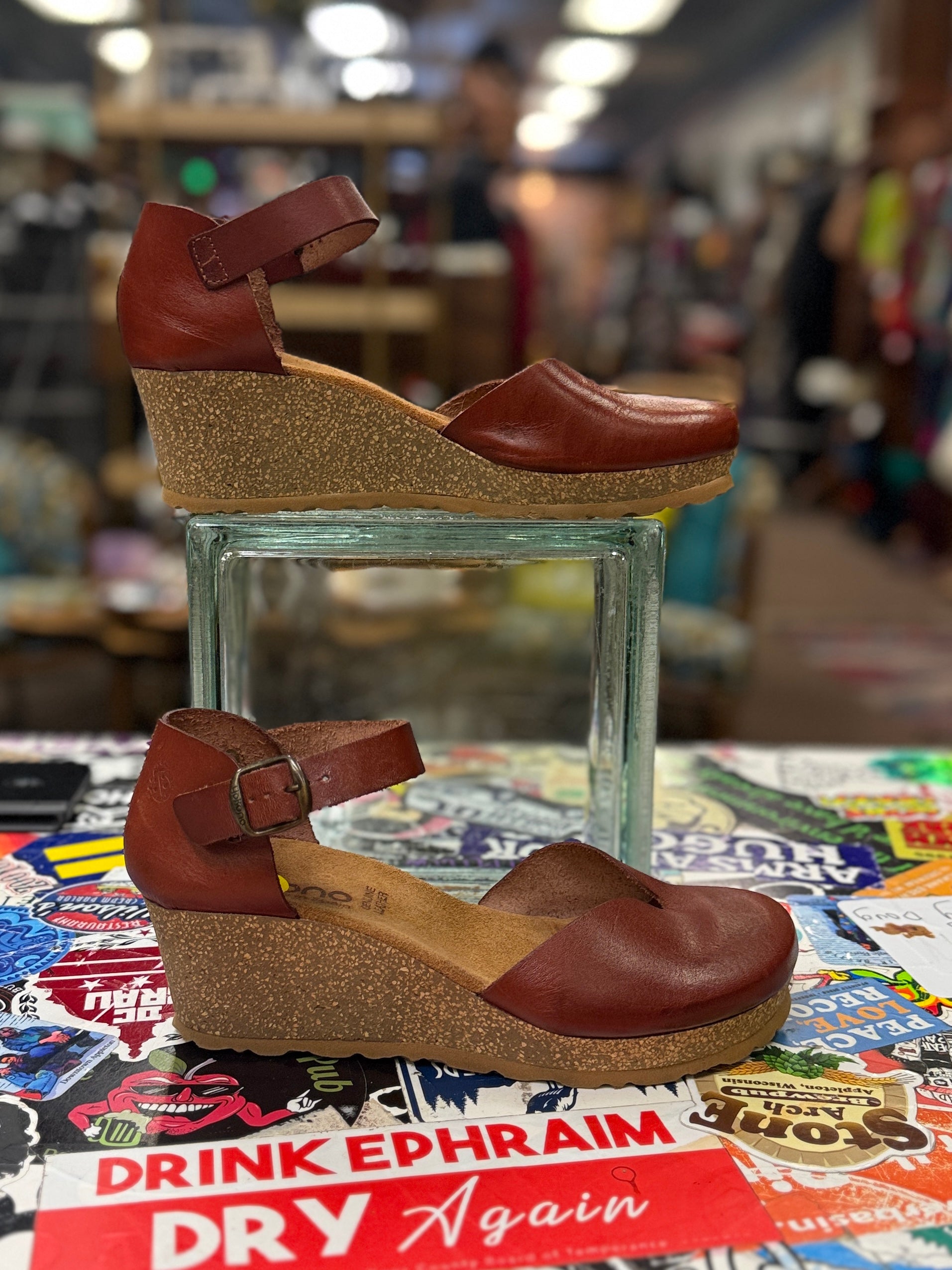 Yokono Leather Mary Janes (org$99)
