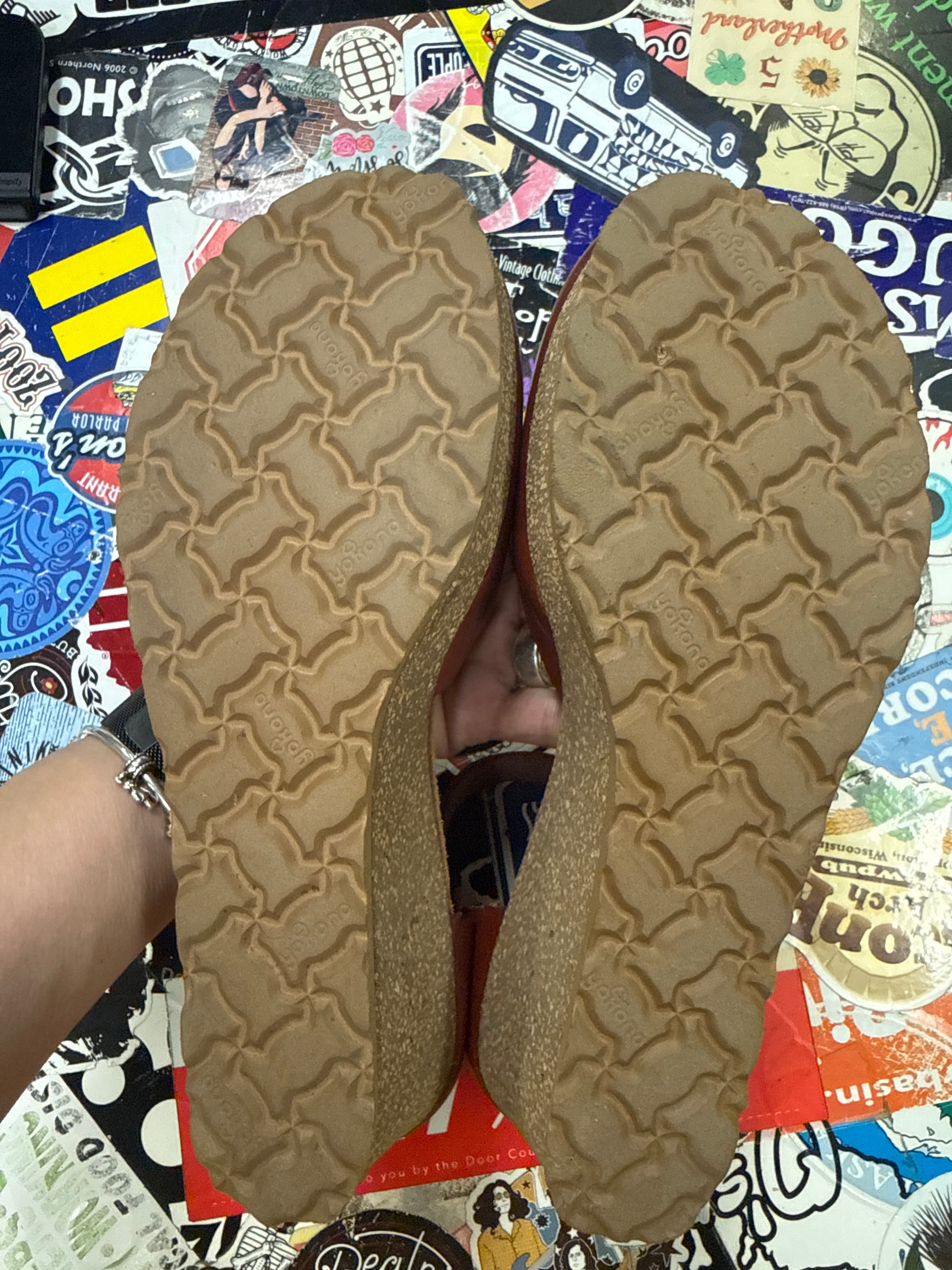 Yokono Leather Mary Janes (org$99)