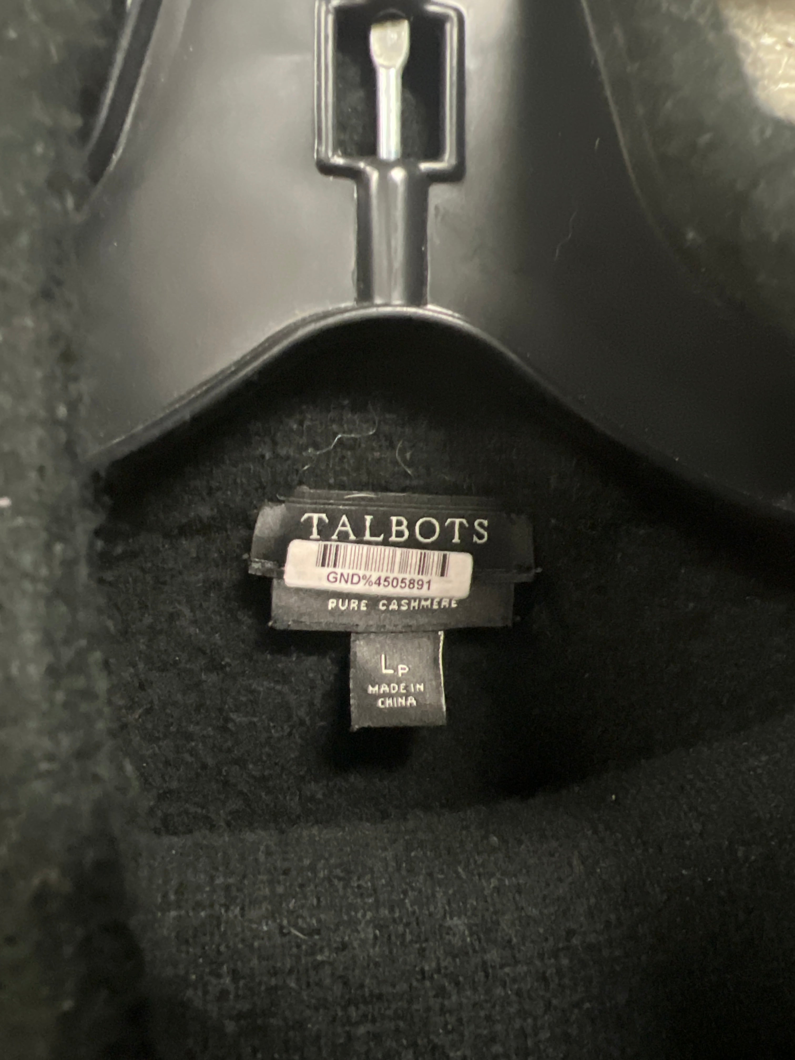 Talbots Cashmere Sweater (org$199)