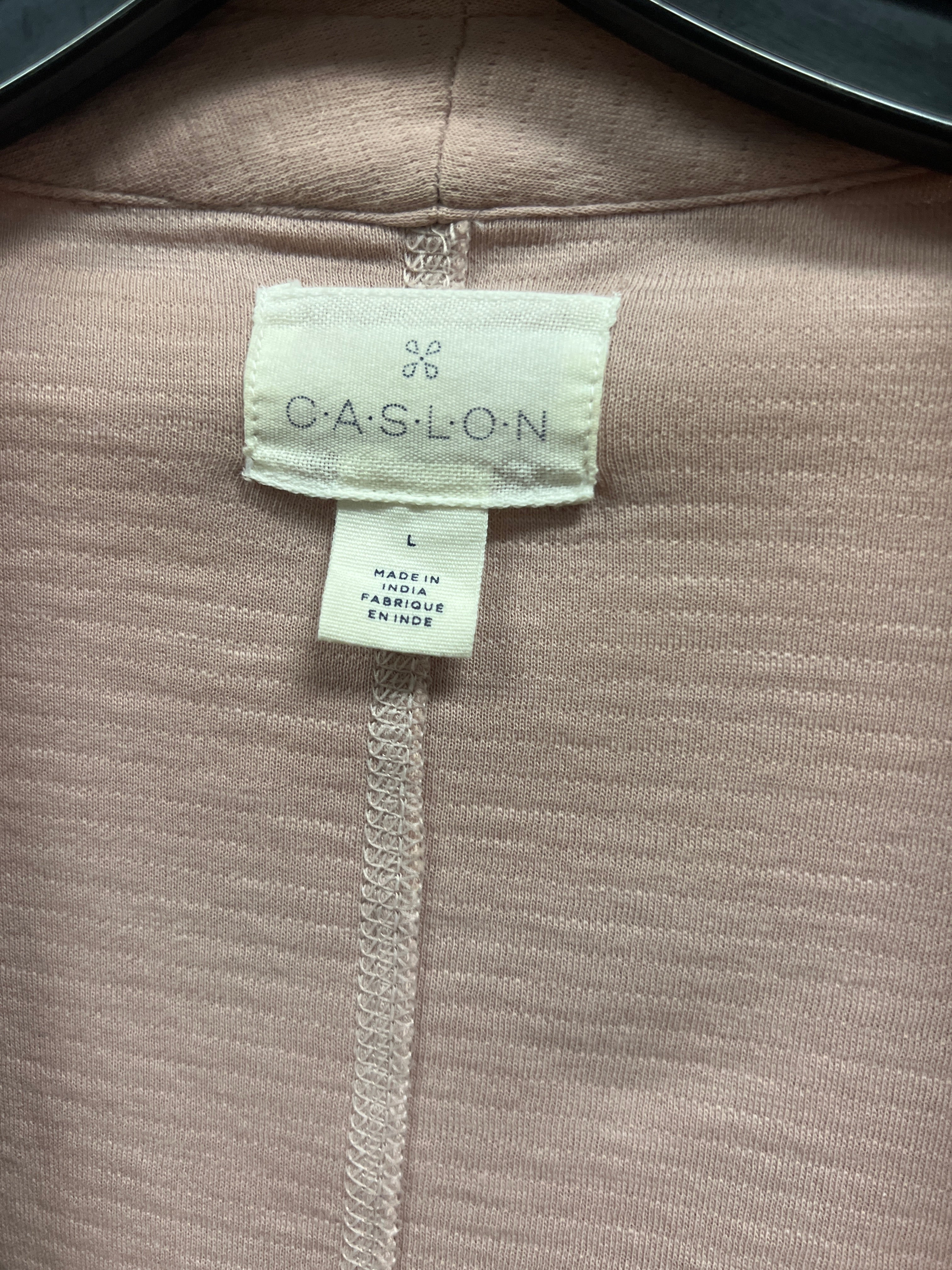 CASLON DRAPED FRONT CARDI (org$79)