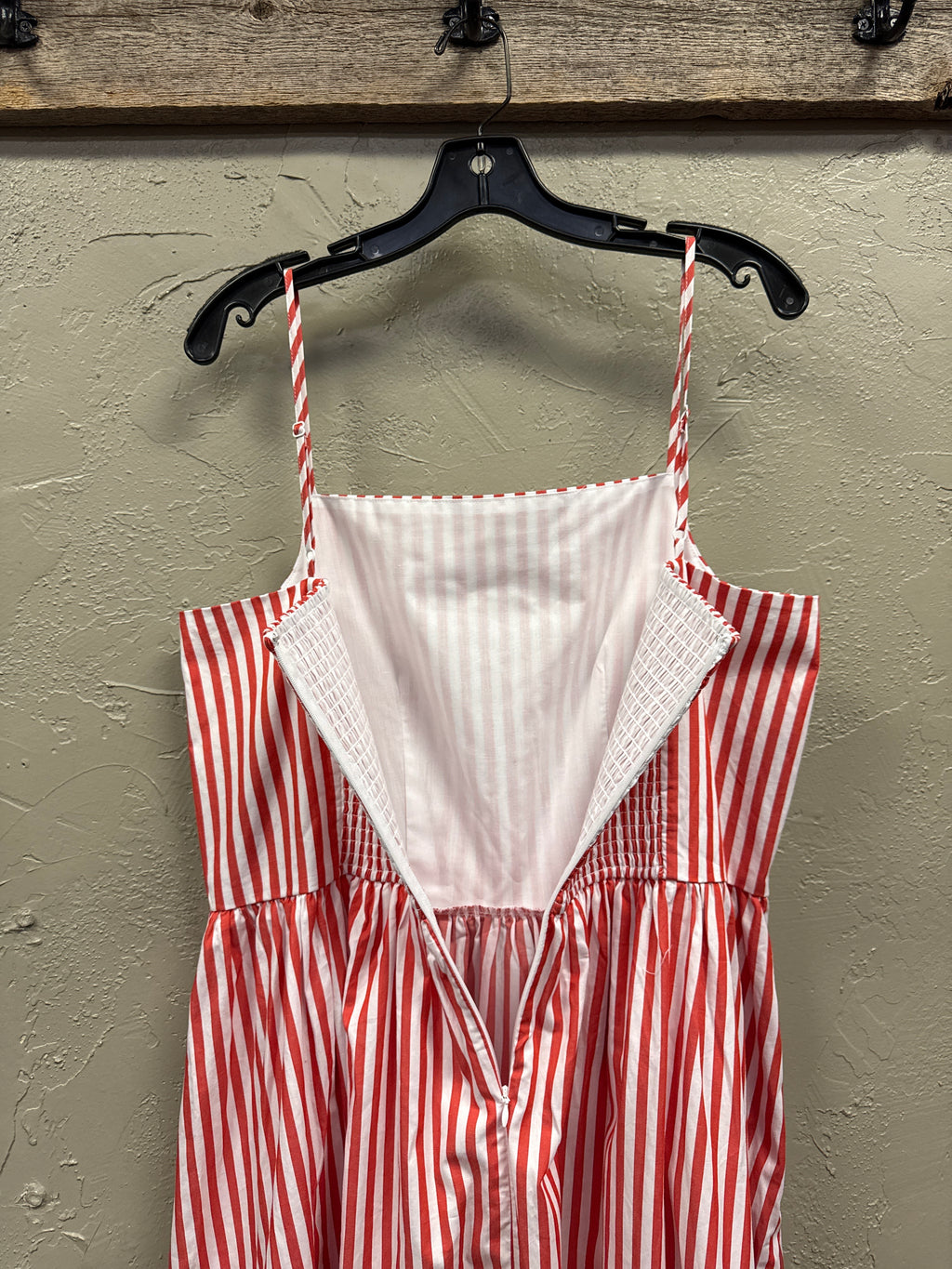 Candy Striped Midi Dress