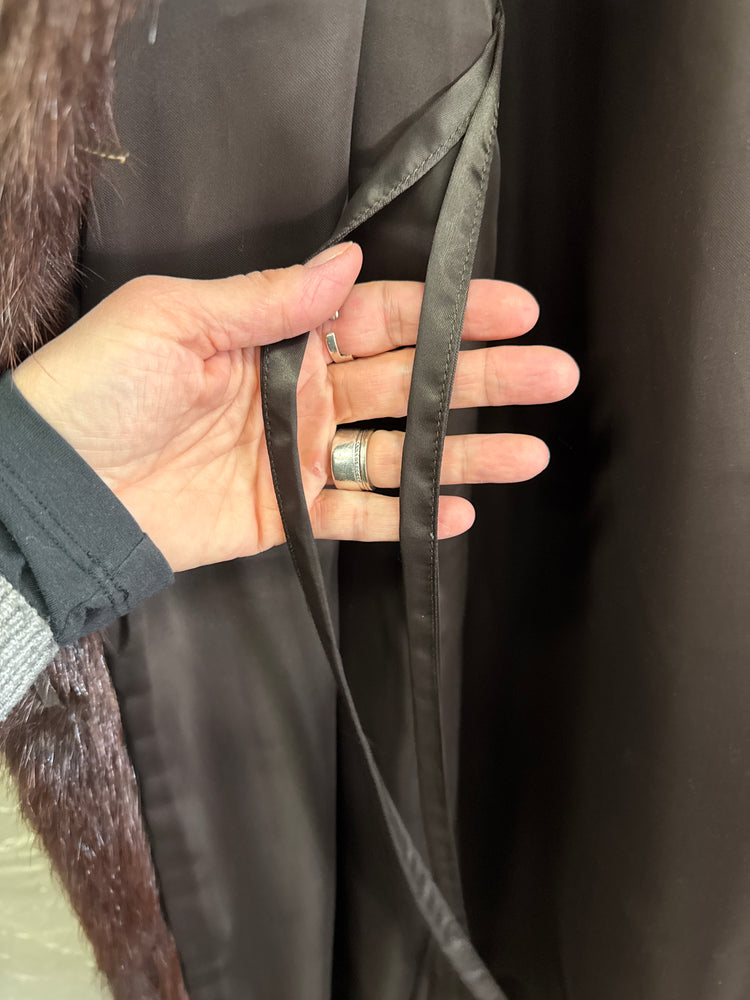 FULL LENGTH NUTRIA FUR COAT