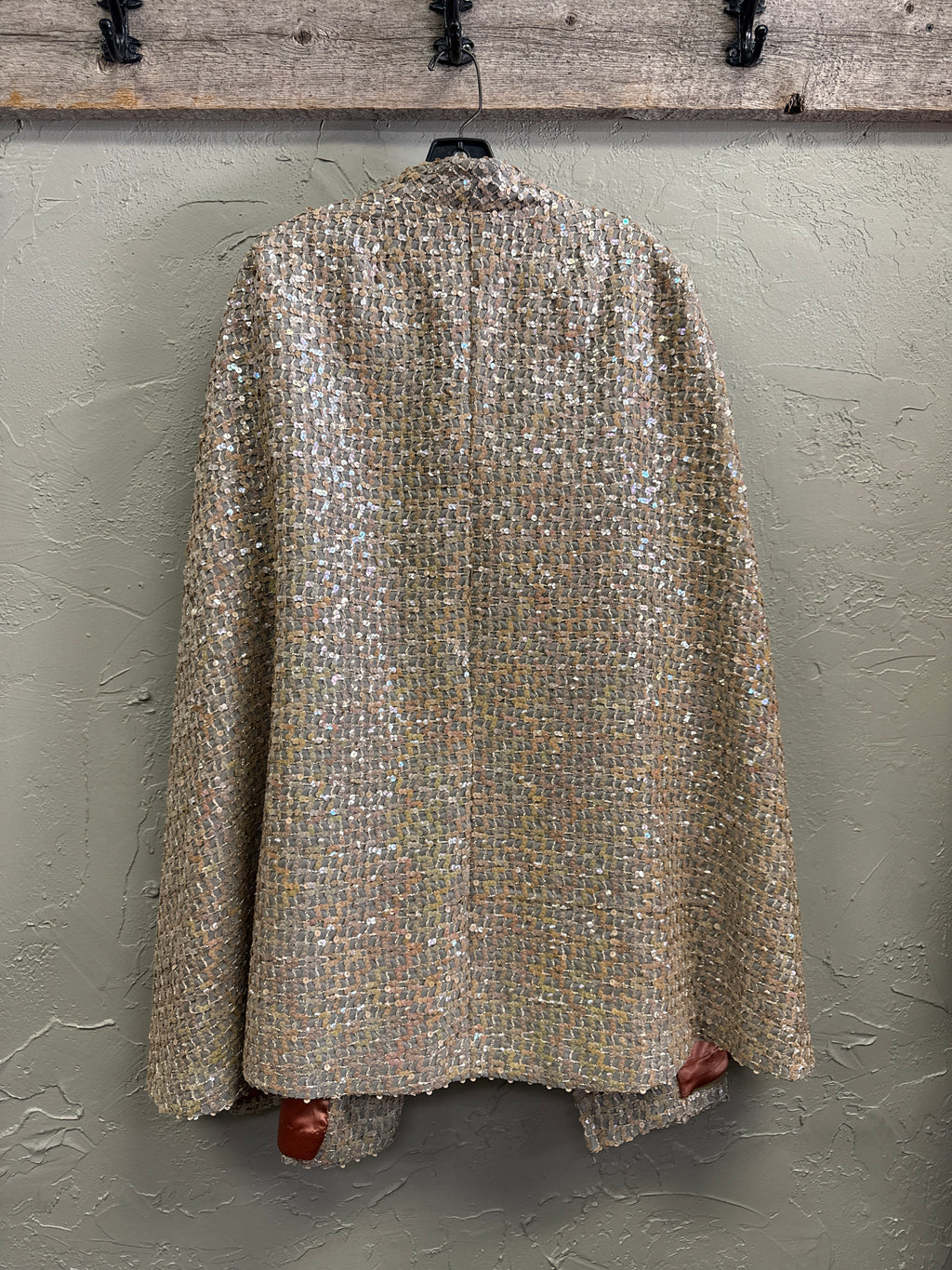 VINTAGE SEQUIN CAPE