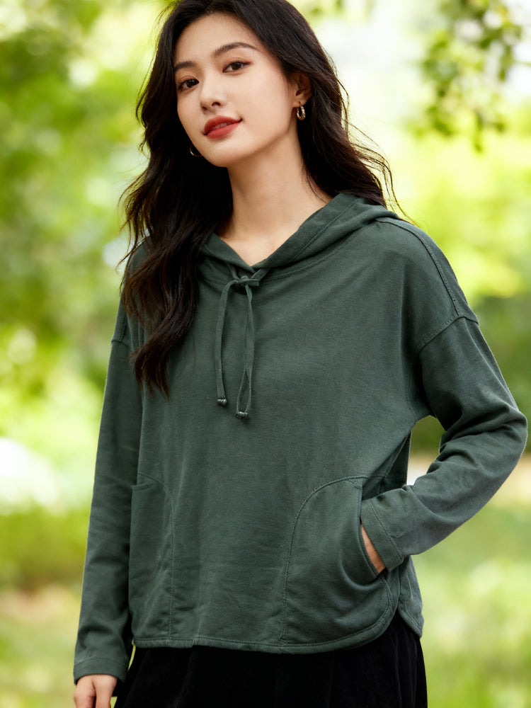 MAX STUDIO CROP SWEATSHIRT