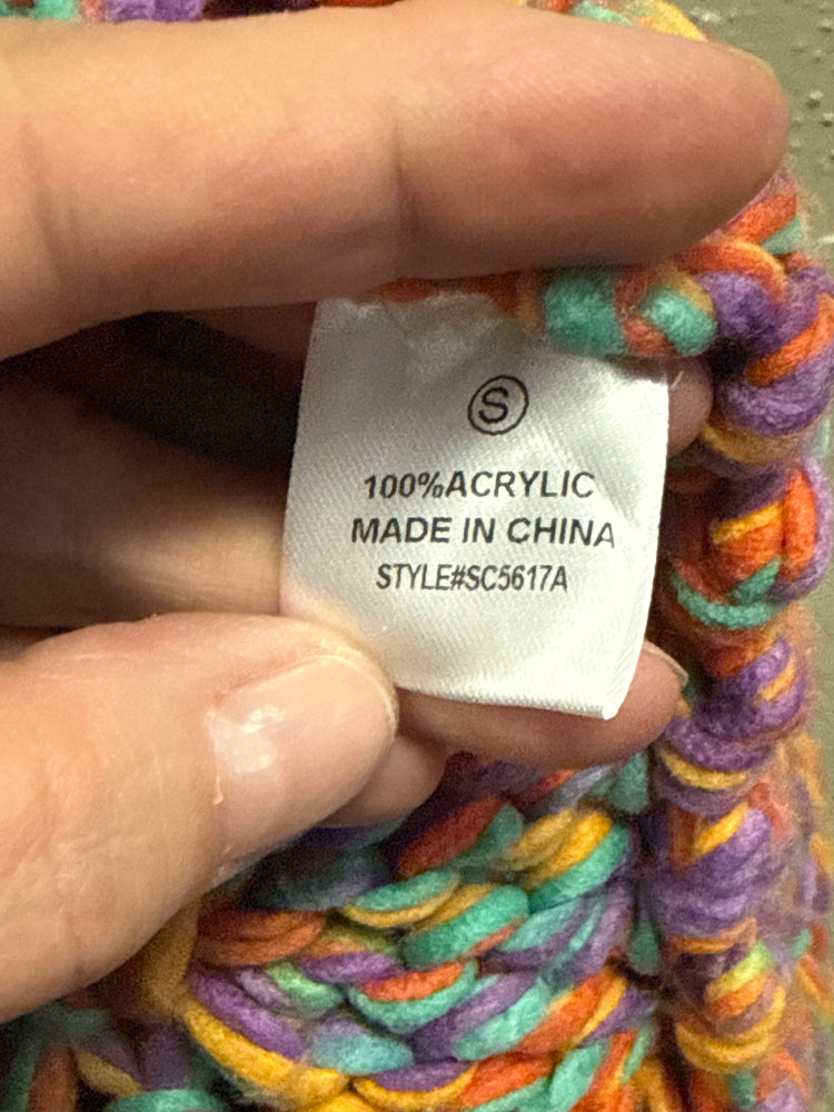 SUGARFOX CHUNK KNIT CARDI