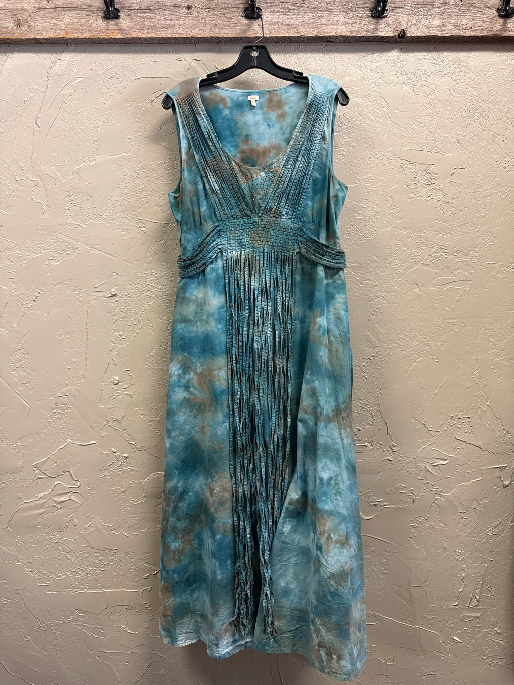 Reba Sleeveless Tie-Dye Dress