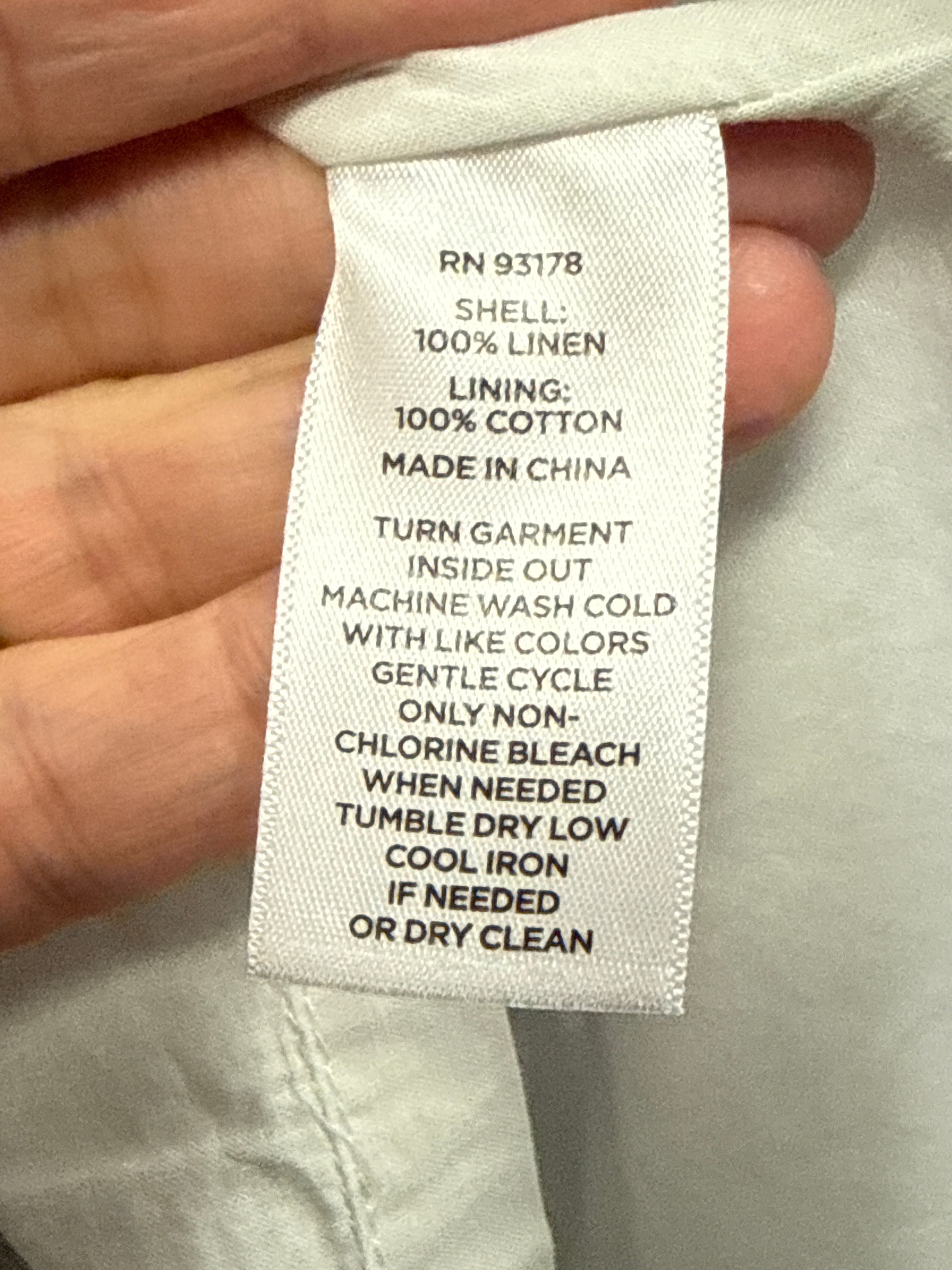 White Linen Jumpsuit