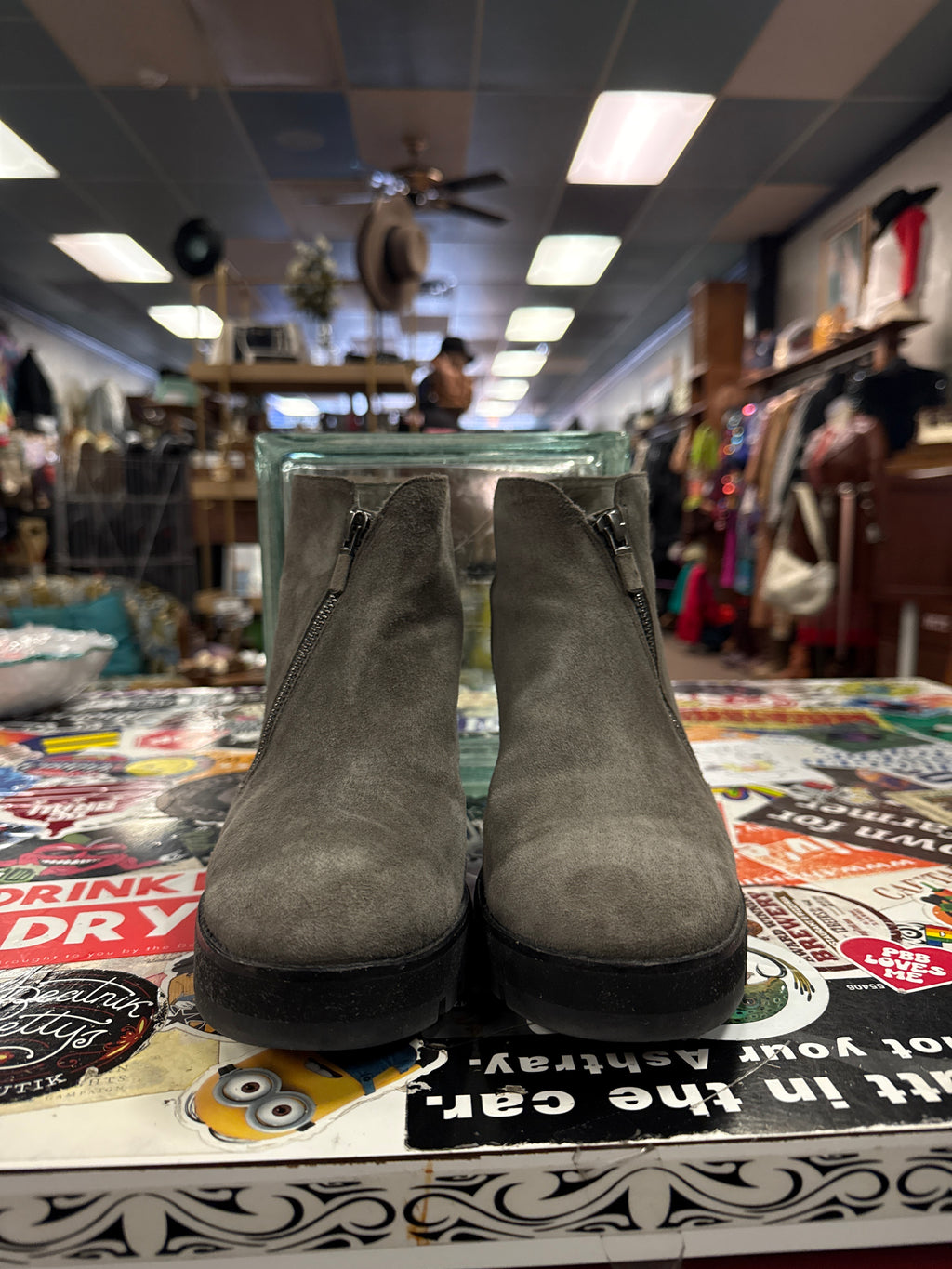 EILEEN FISHER WEDGE BOOTIE (org$275)