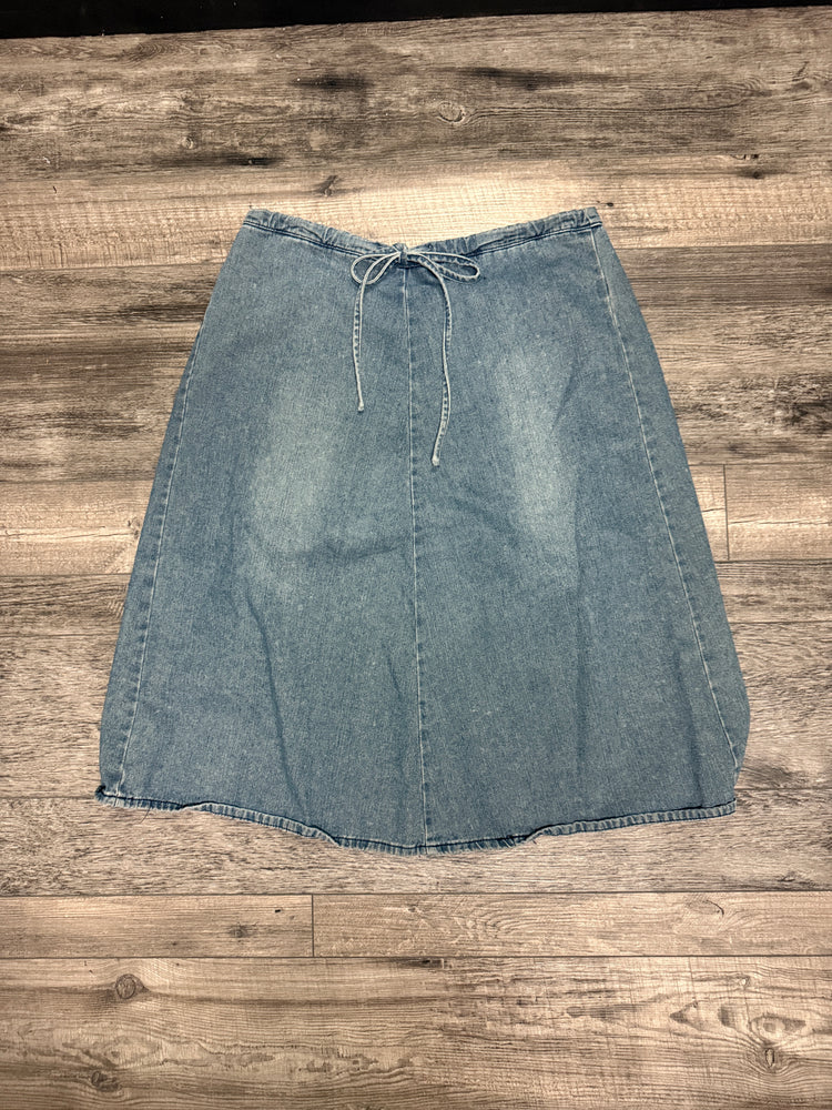 VTG DENIM MIDI SKIRT