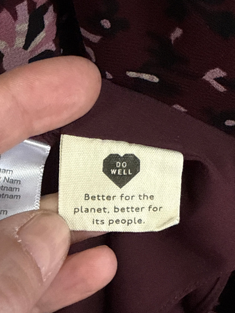 MADEWELL SMOCKED MIDI DRESS (org$138)