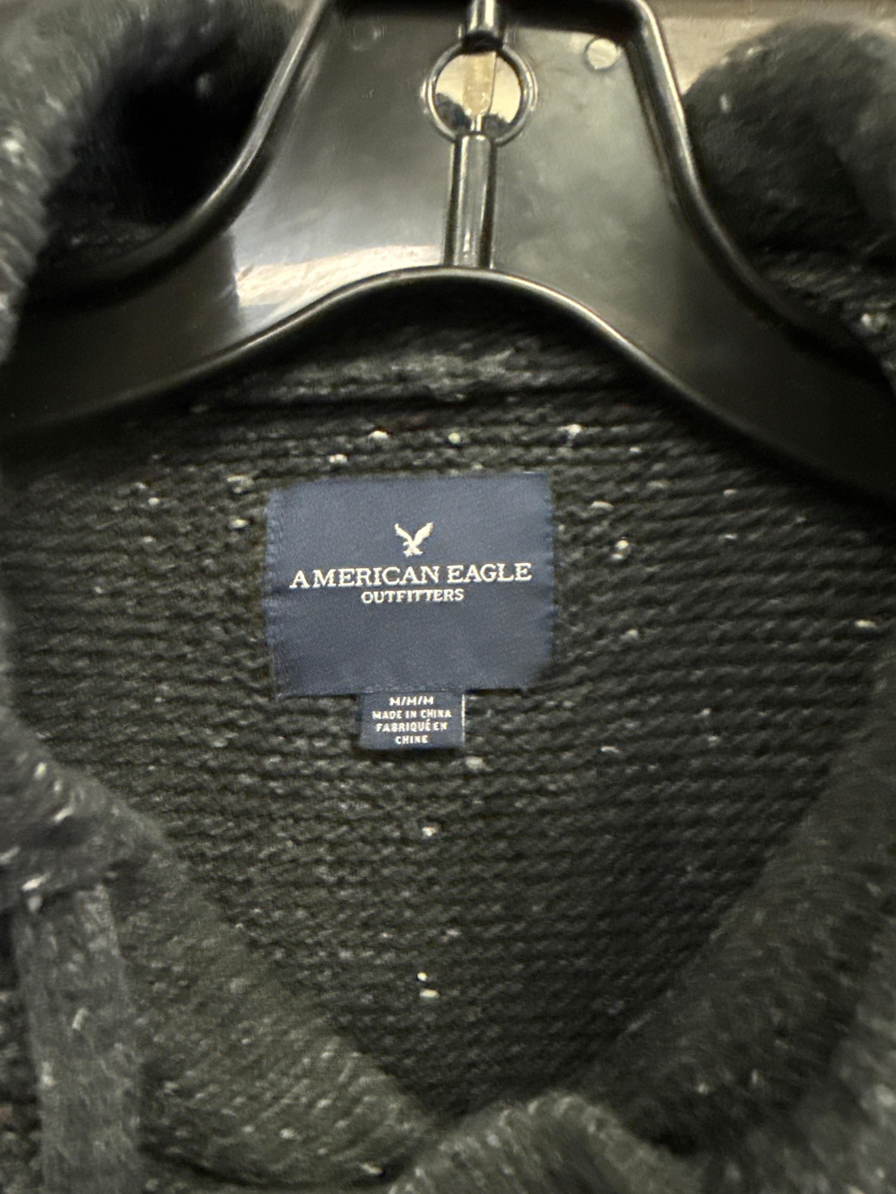 AMERICAN EAGLE KNIT HOODIE