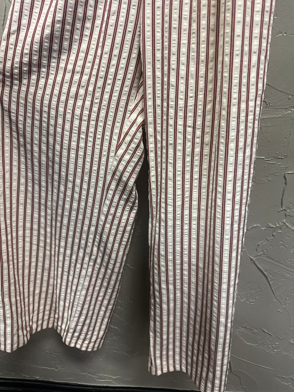 Striped Tie-Back Jumpsuit
