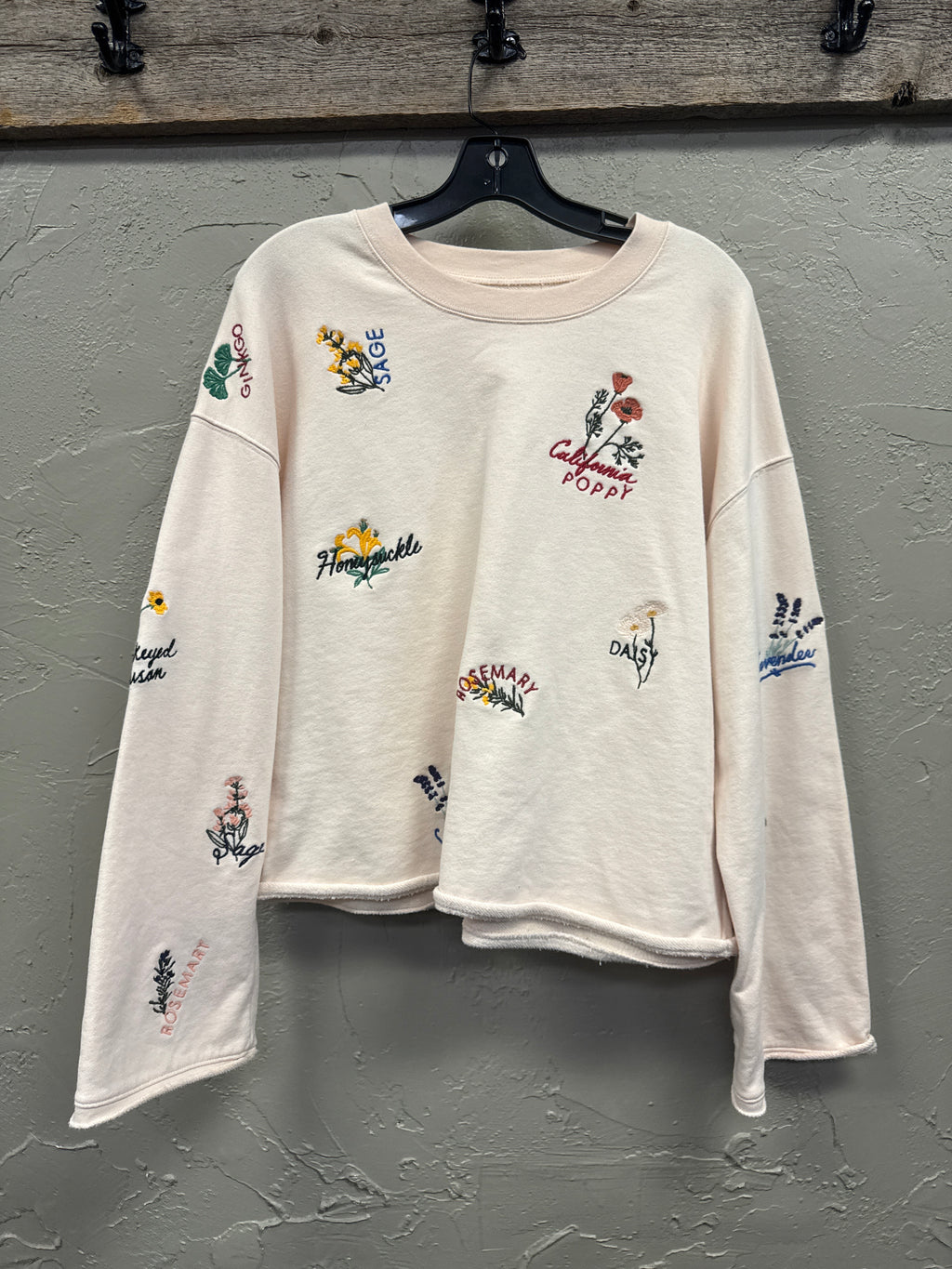 Madewell Bell Sleeve  Sweatshirt(org$80)