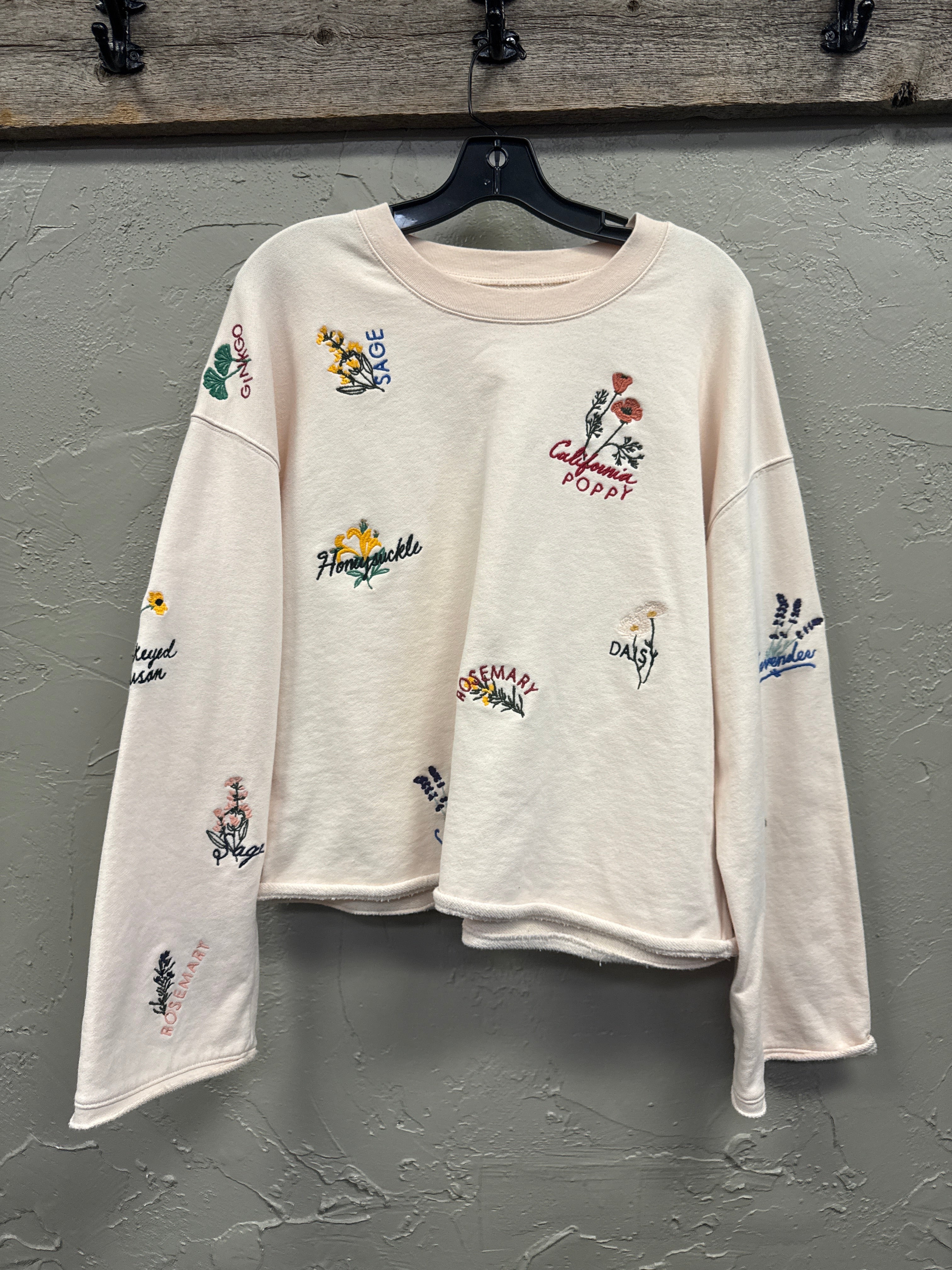 Madewell Bell Sleeve  Sweatshirt(org$80)