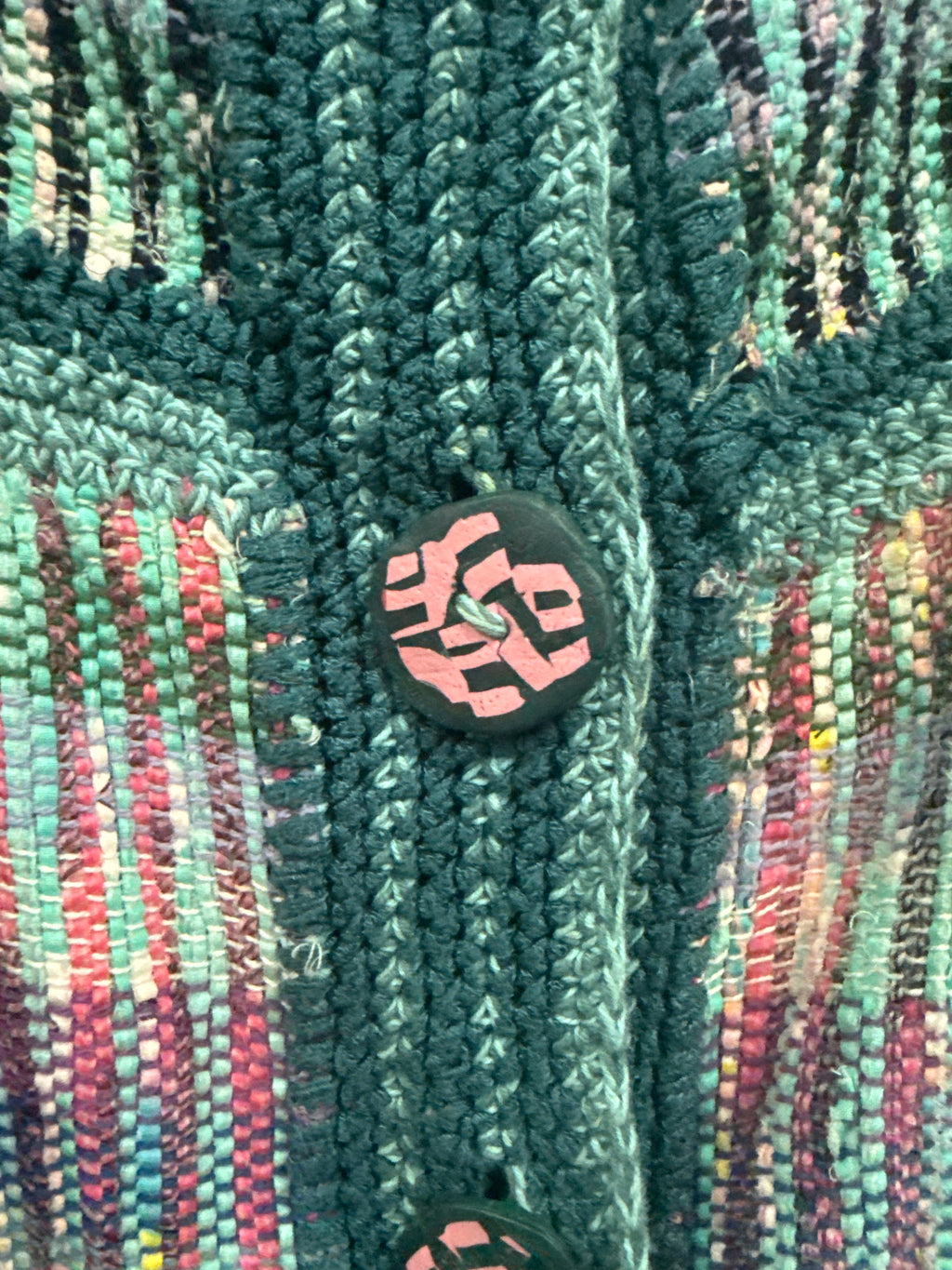 VTG HONEY & HONEY BALLOON SLEEVE CARDIGAN