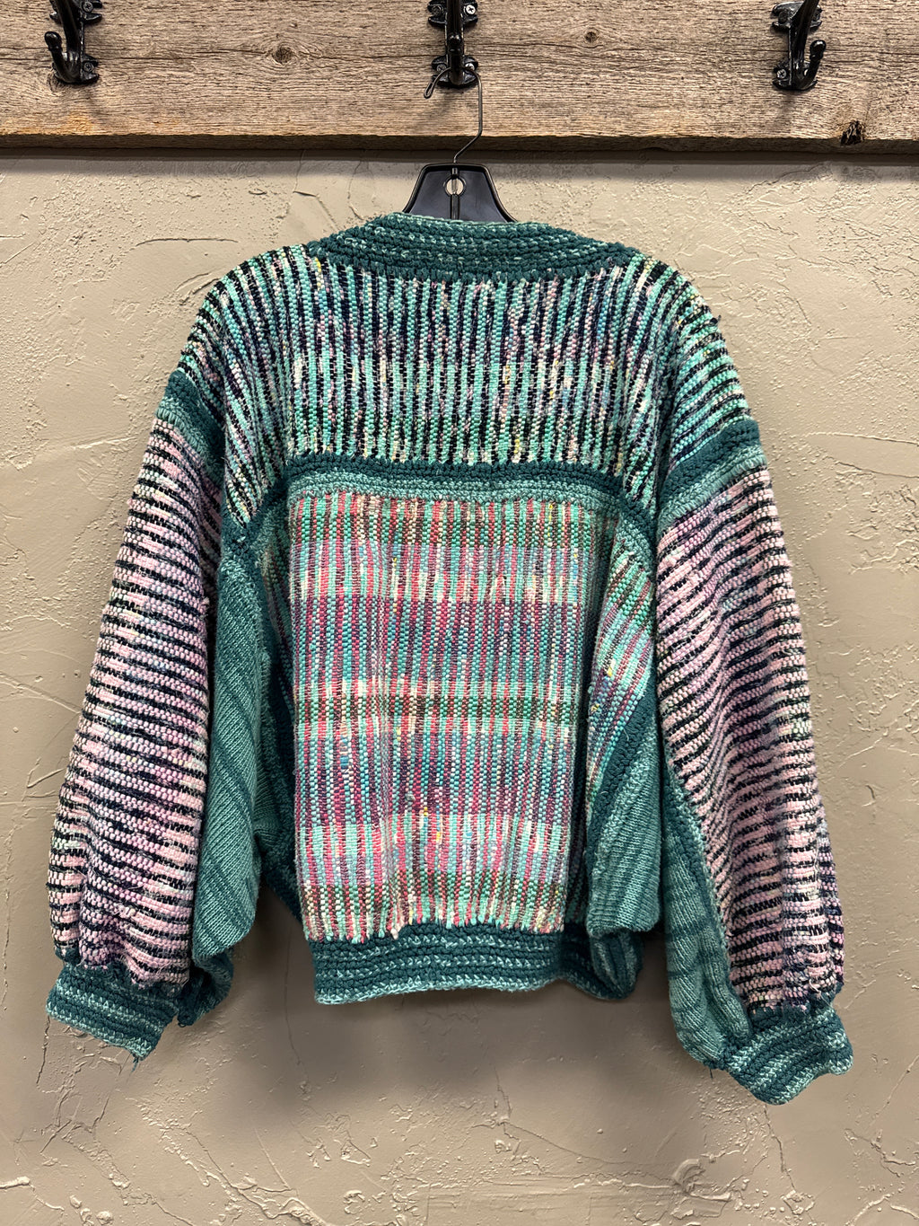 VTG HONEY & HONEY BALLOON SLEEVE CARDIGAN