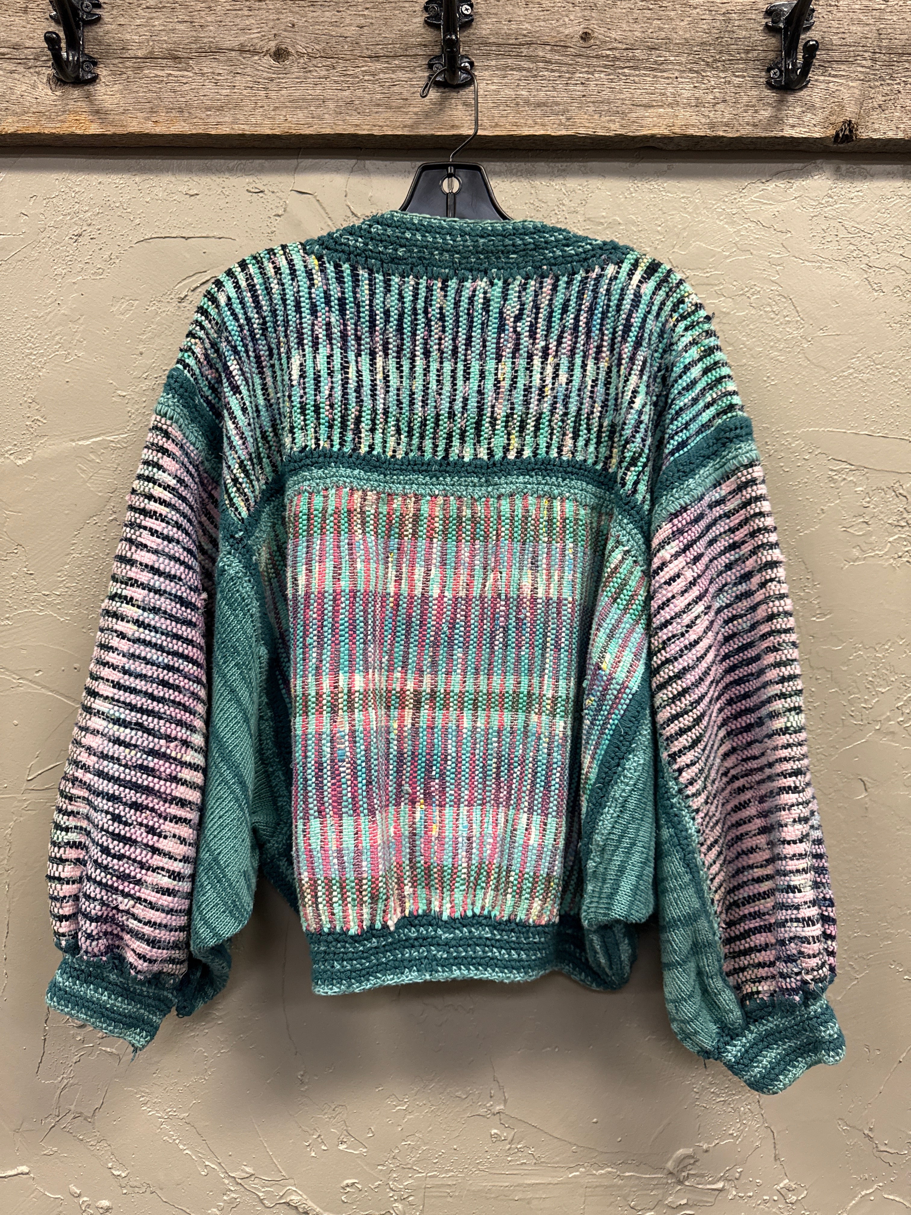 VTG HONEY & HONEY BALLOON SLEEVE CARDIGAN