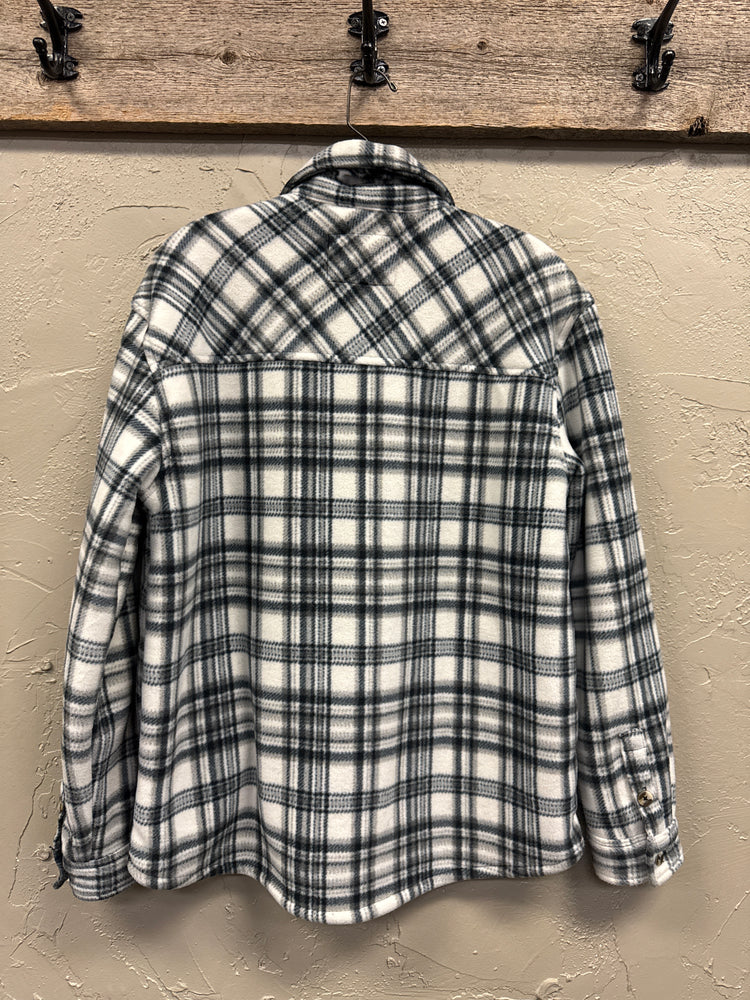 SAGE COLLECTIVE PLUSH SHACKET (org$85)