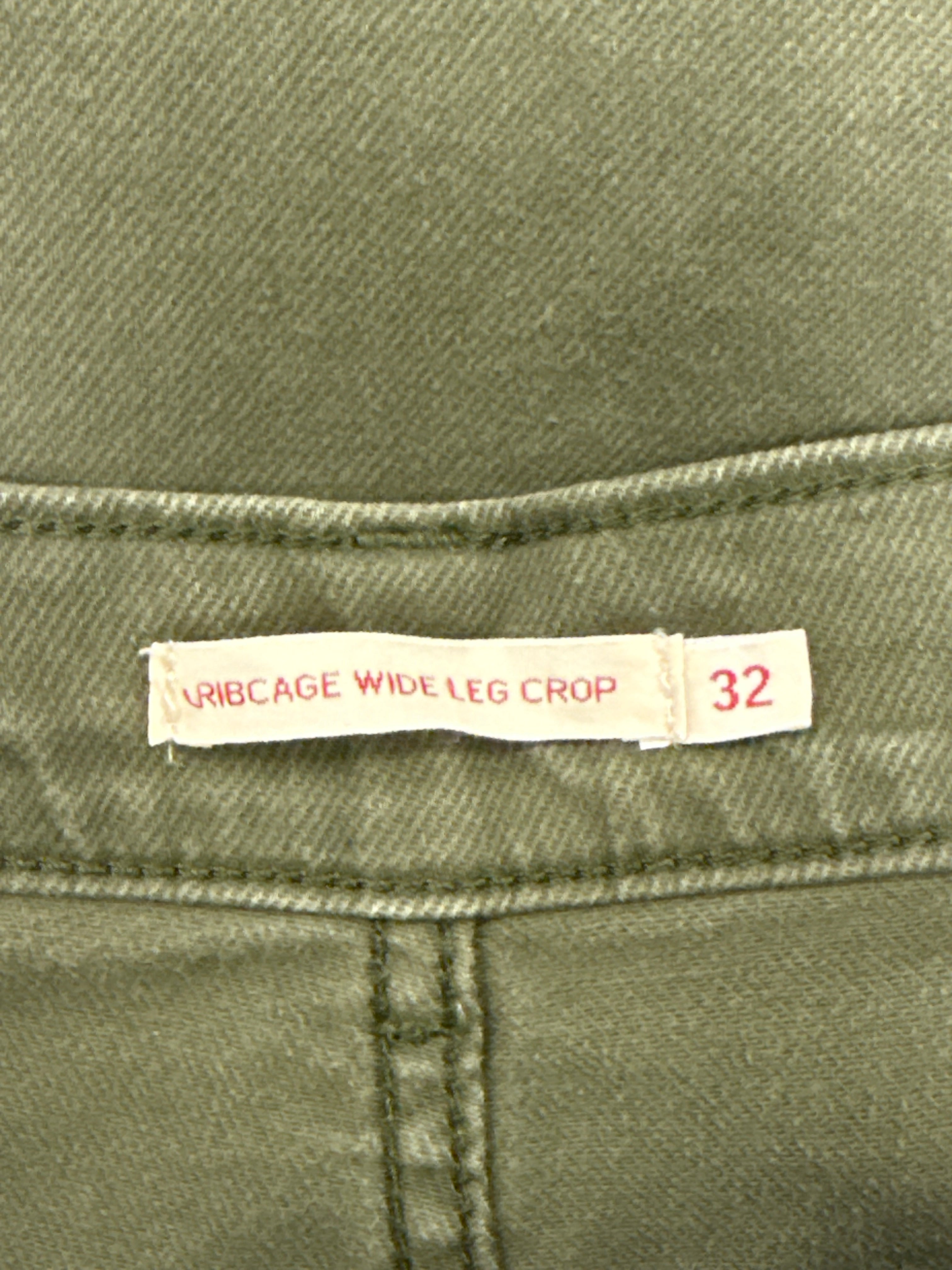 LEVIS WIDE LED CROP PANT