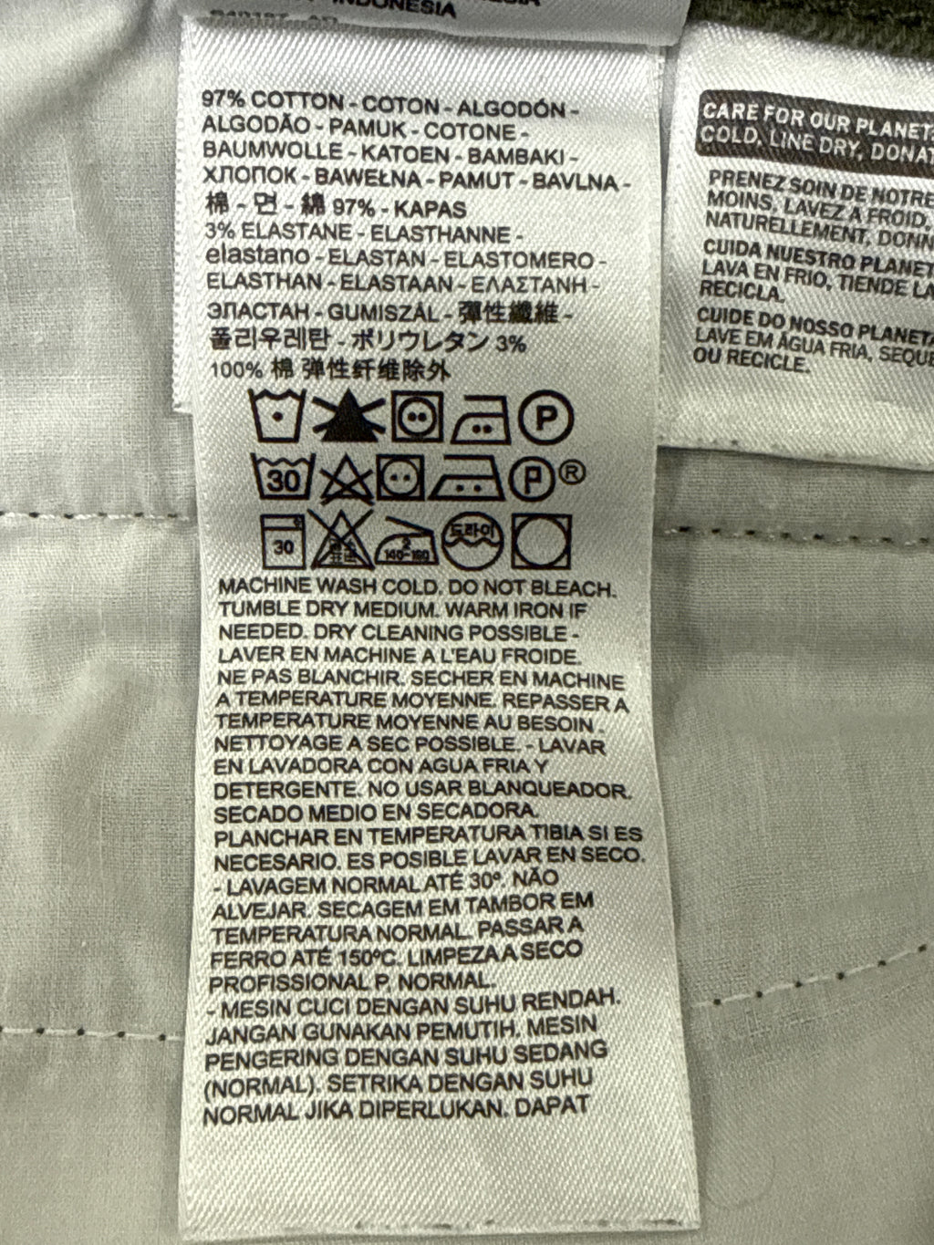 LEVIS WIDE LED CROP PANT