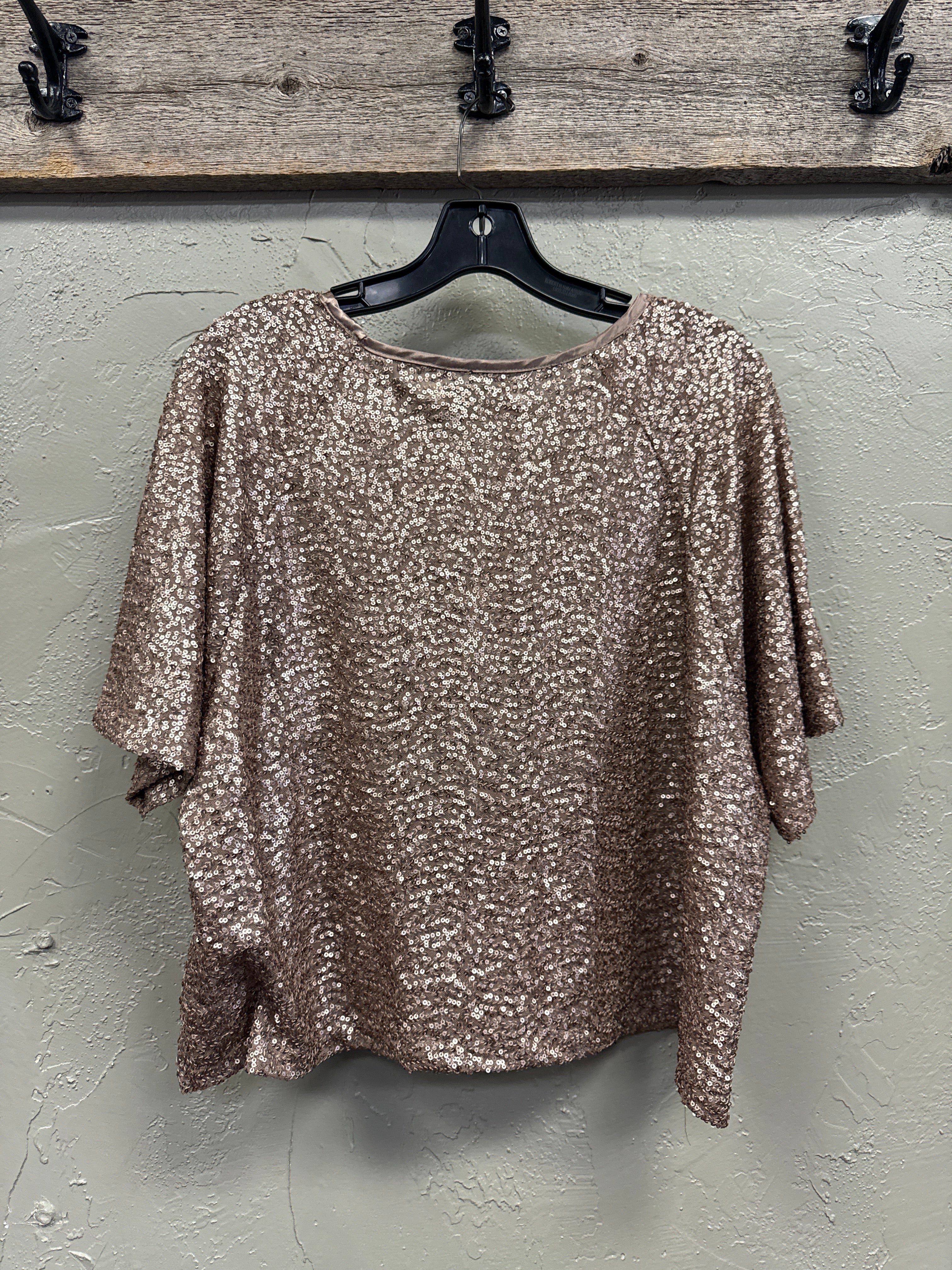 NWOT REBECCA MINKOFF SEQUIN TOP