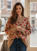 VINCE CAMUTO HEART SWEATER (org$79)