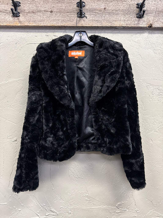 UNLISTED FAUX FUR JACKET