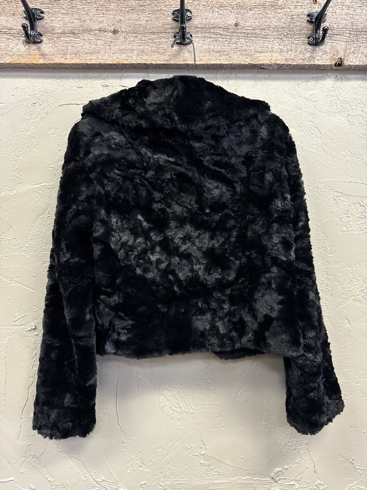 UNLISTED FAUX FUR JACKET