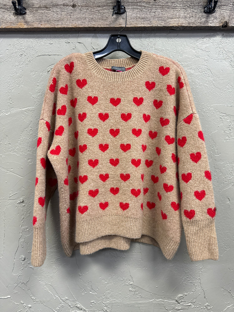 VINCE CAMUTO HEART SWEATER (org$79)