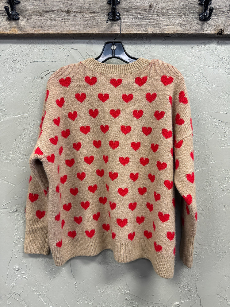 VINCE CAMUTO HEART SWEATER (org$79)