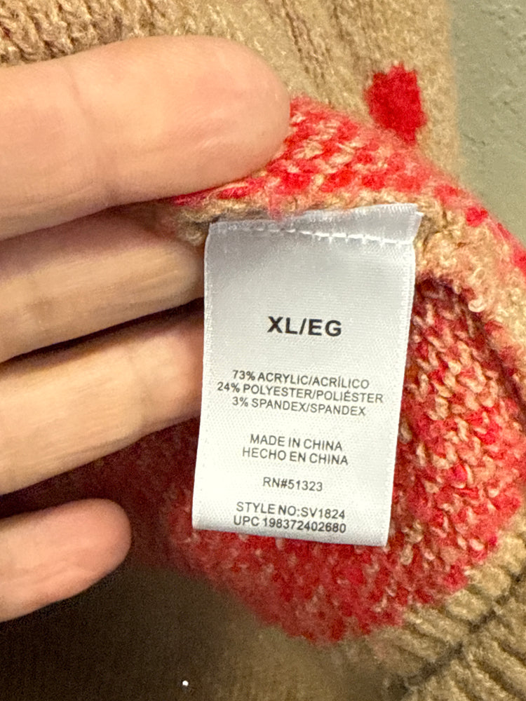 VINCE CAMUTO HEART SWEATER (org$79)