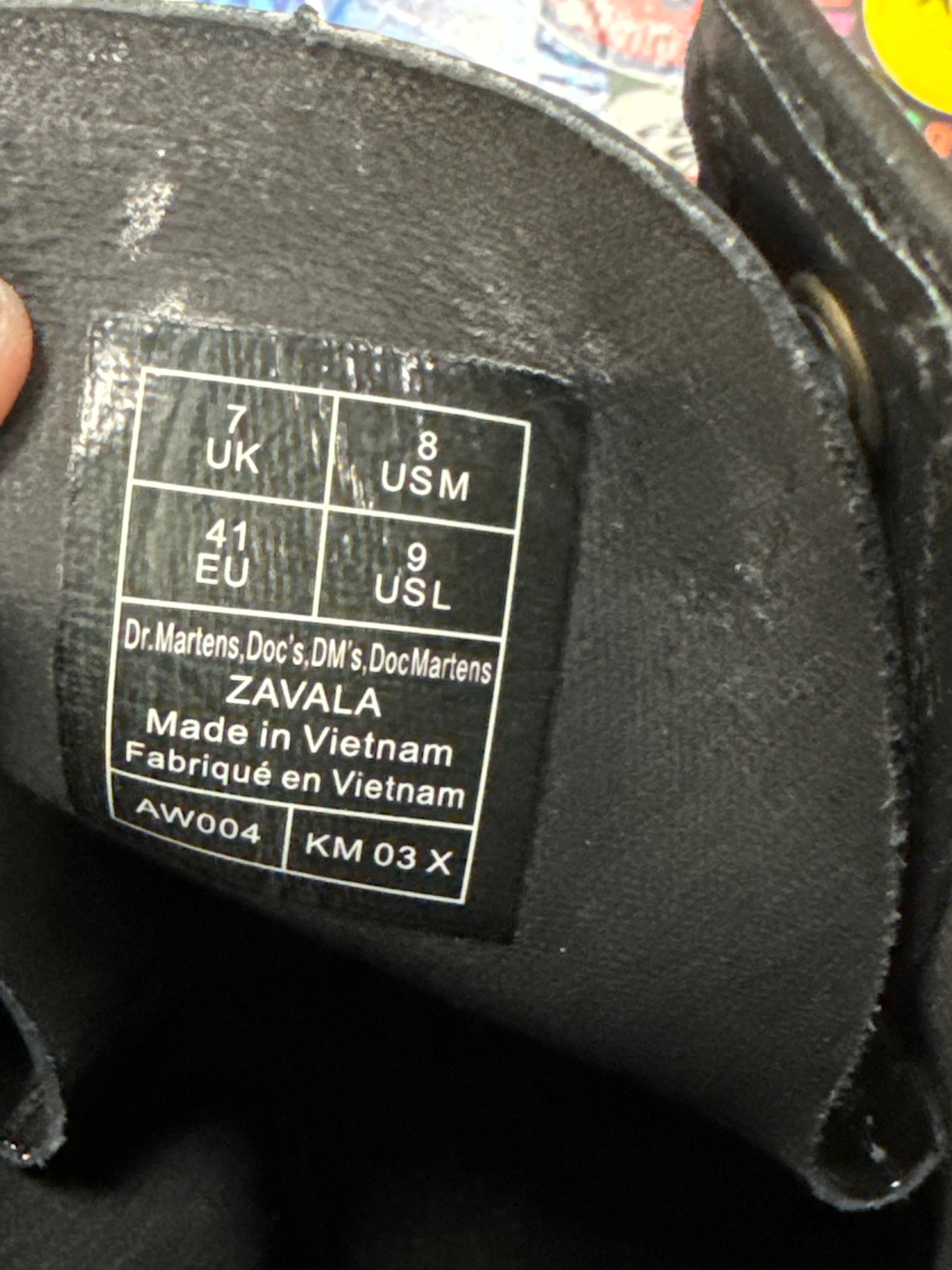 NWOT DR MARTEN PATENT LAMPER (org$170)