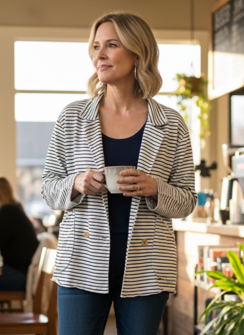 NWT OVERSIZED BOYFRIEND BLAZER