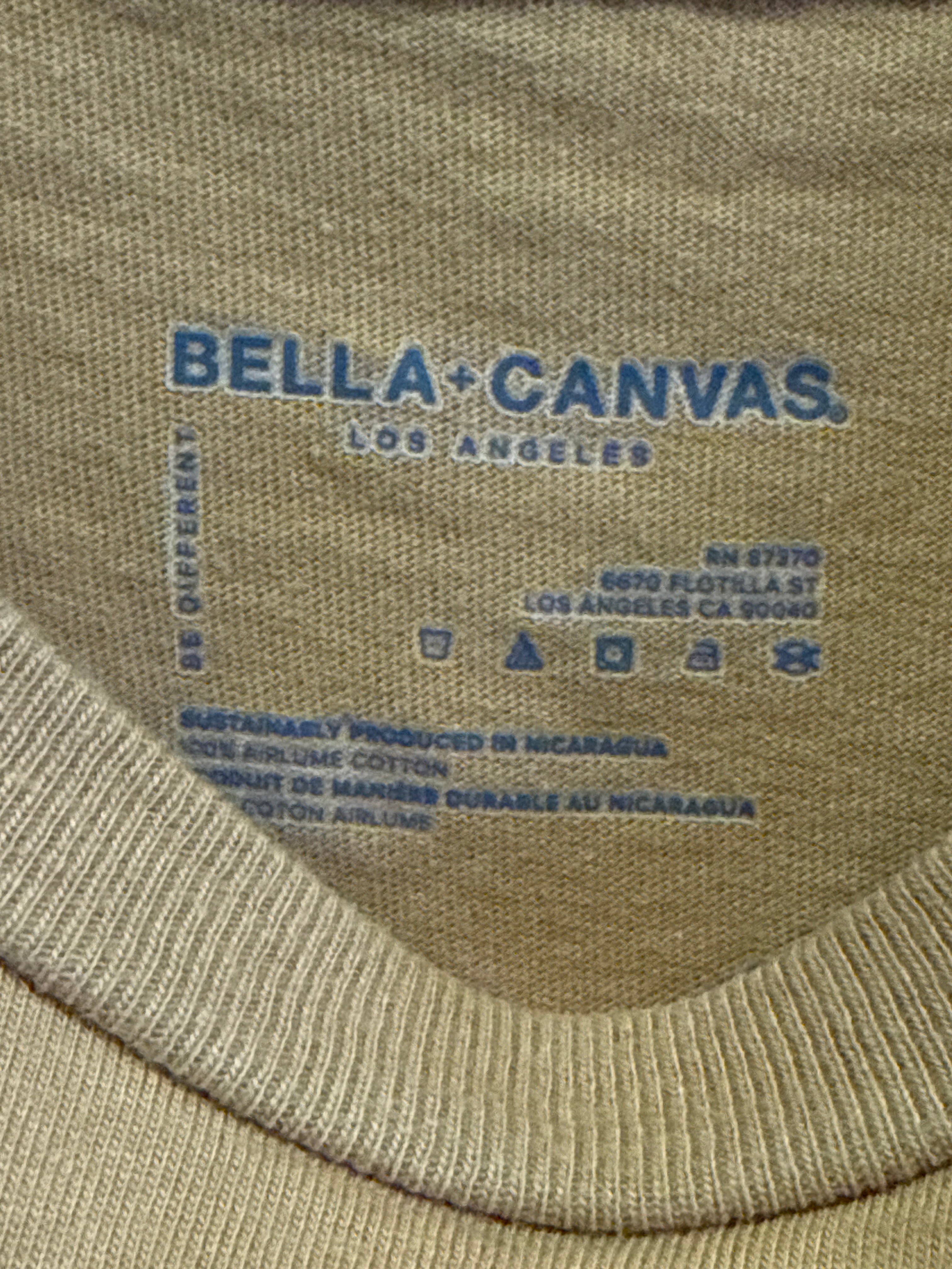 Bella Canvas Uneven Hem Tee