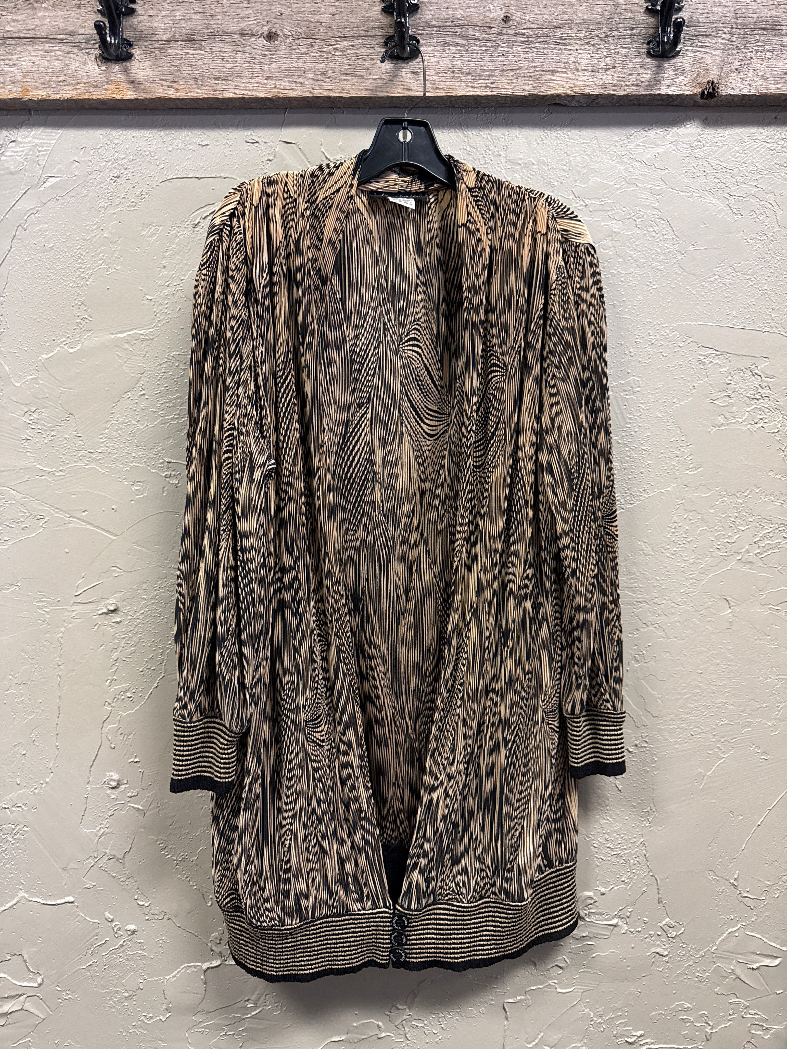 VTG 80's VIRGINIE LONG CARDIGAN