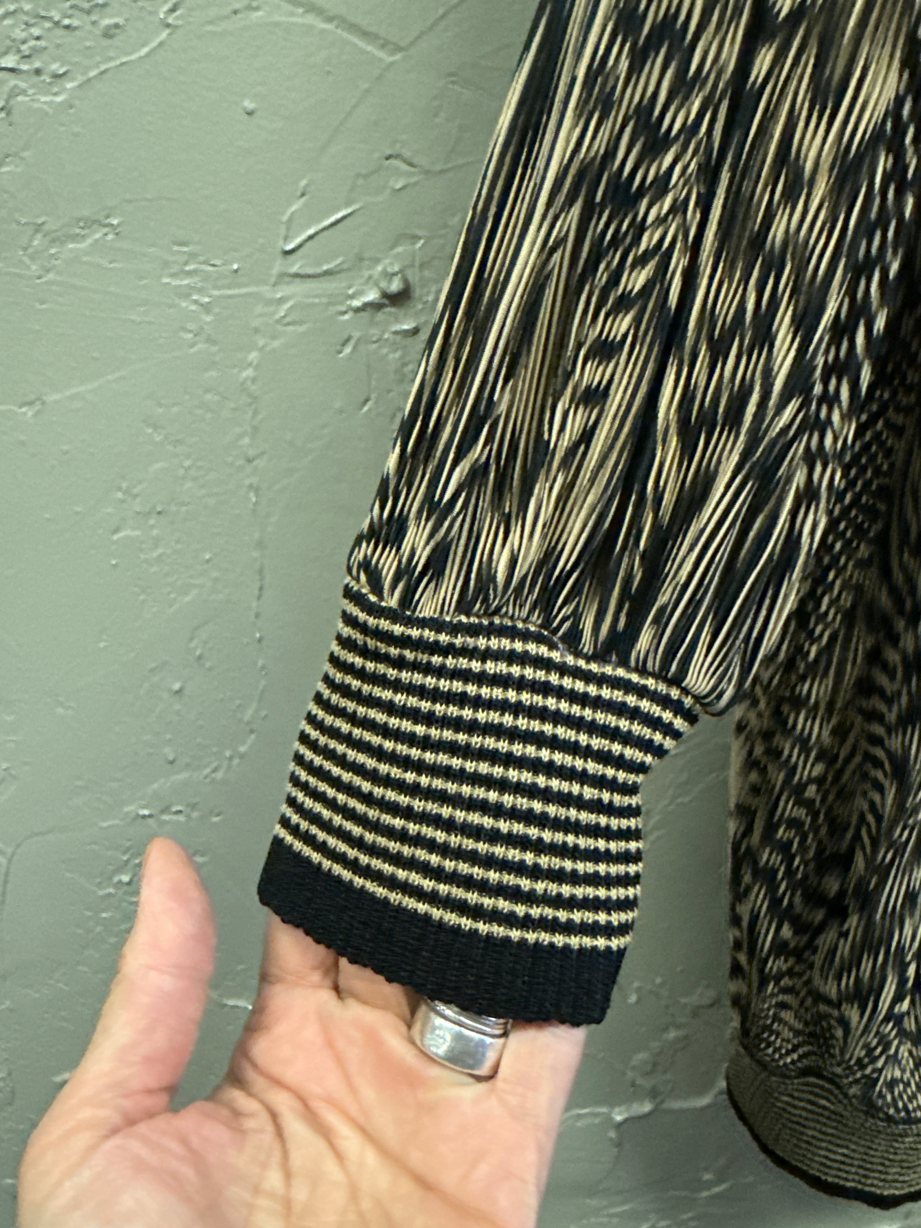 VTG 80's VIRGINIE LONG CARDIGAN