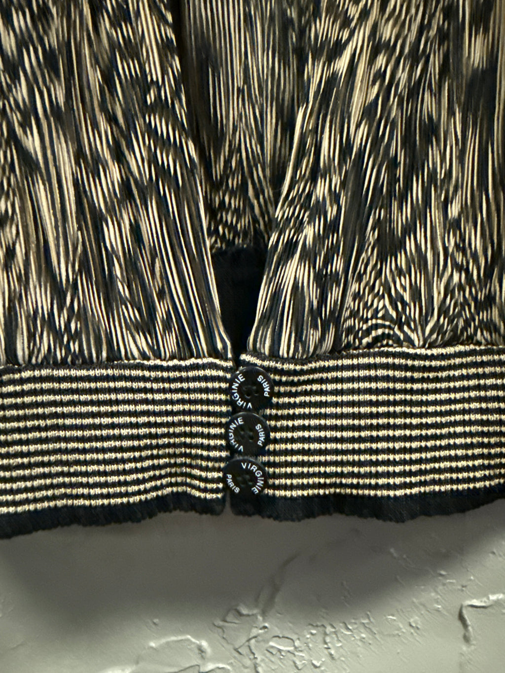 VTG 80's VIRGINIE LONG CARDIGAN