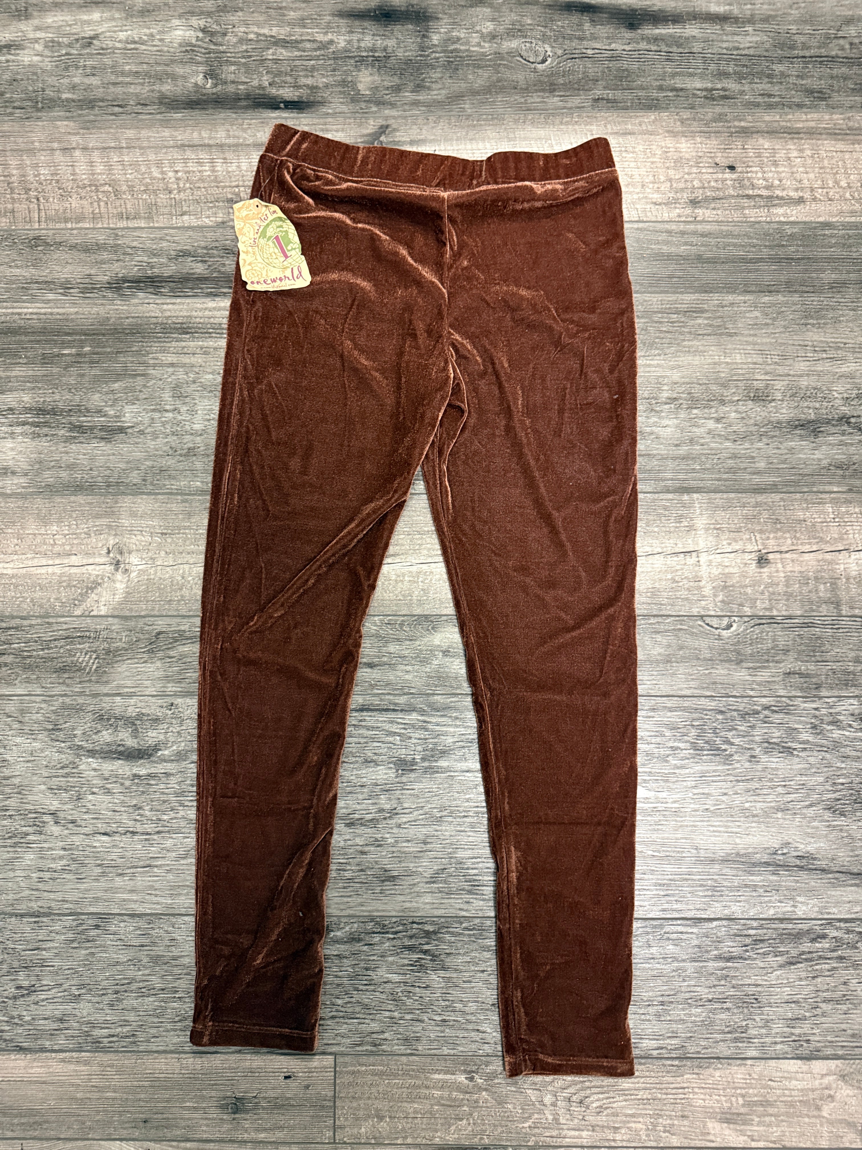 NWT ONE WORLD VELVET LEGGINGS