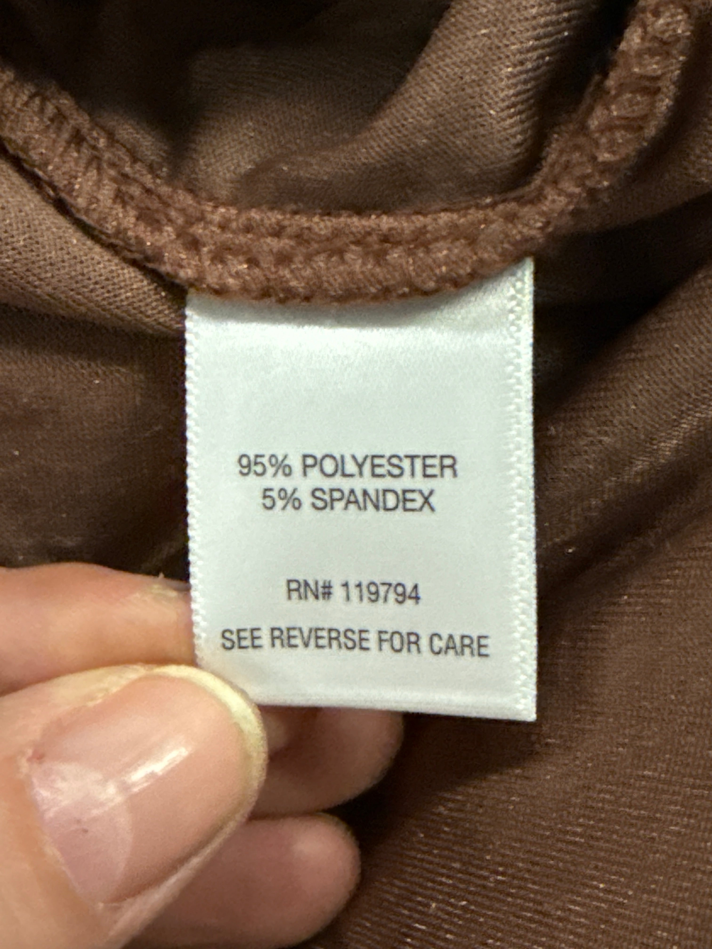 NWT ONE WORLD VELVET LEGGINGS