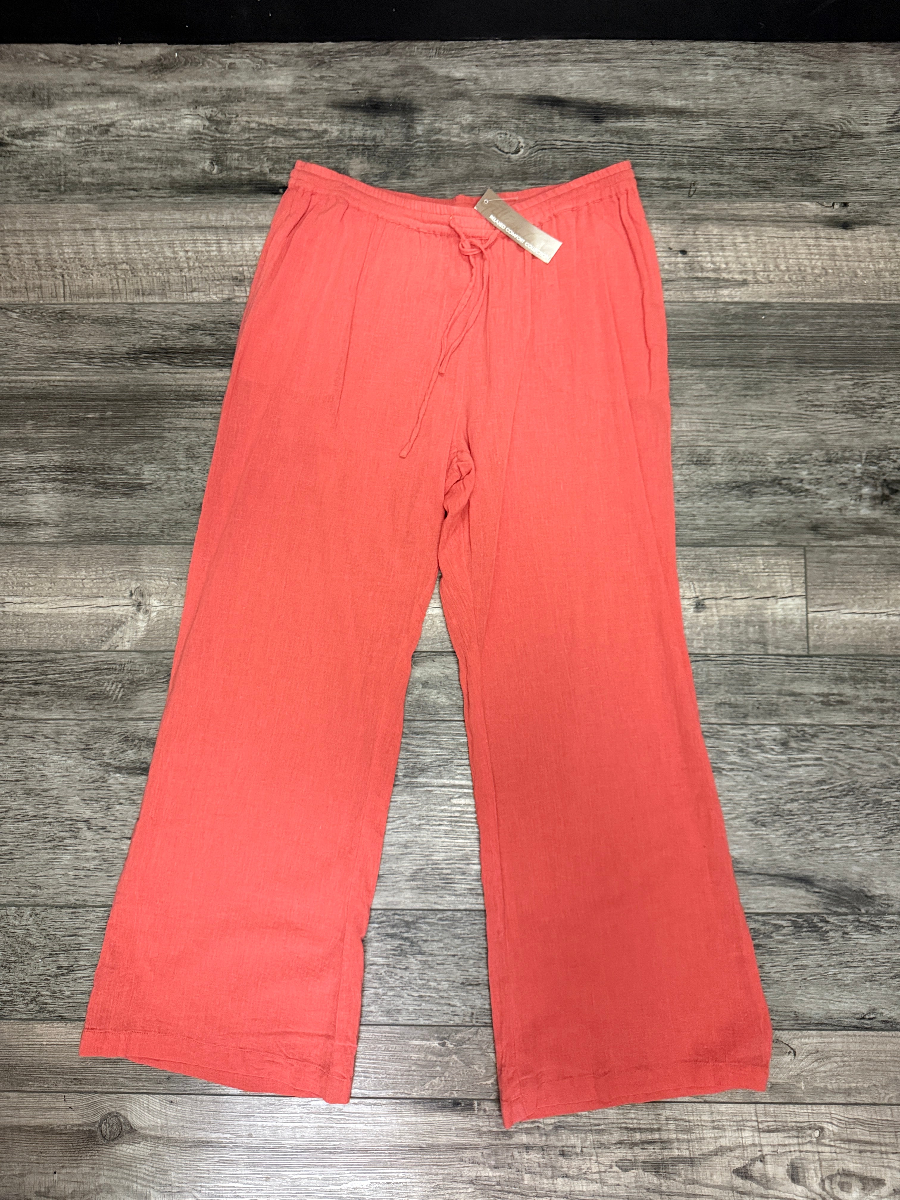 NWT Gillian Grey Cotton Pant