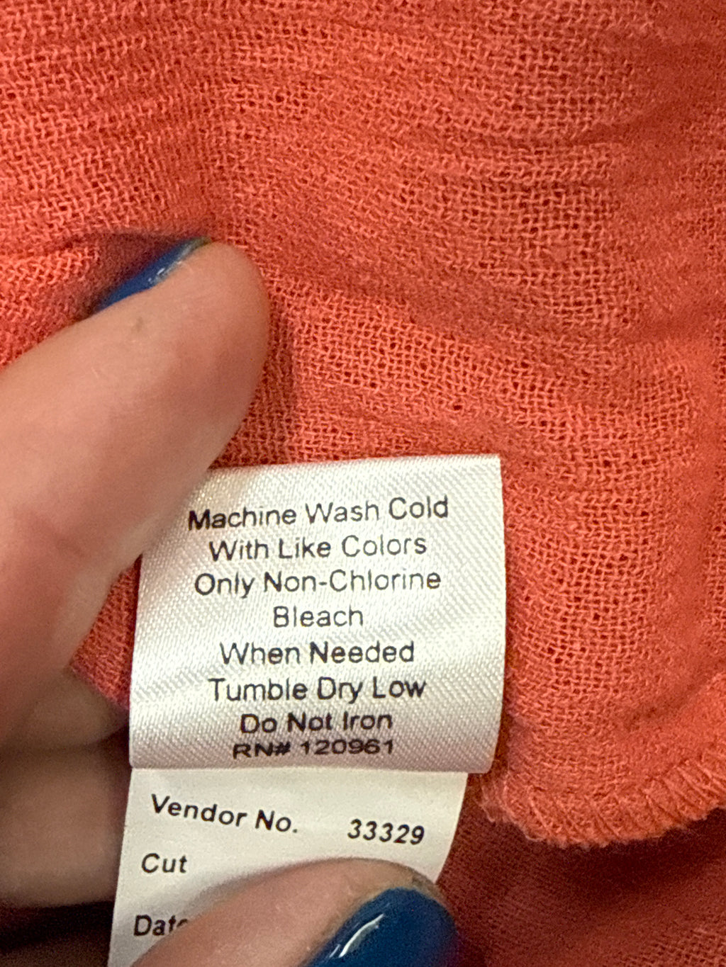 NWT Gillian Grey Cotton Pant