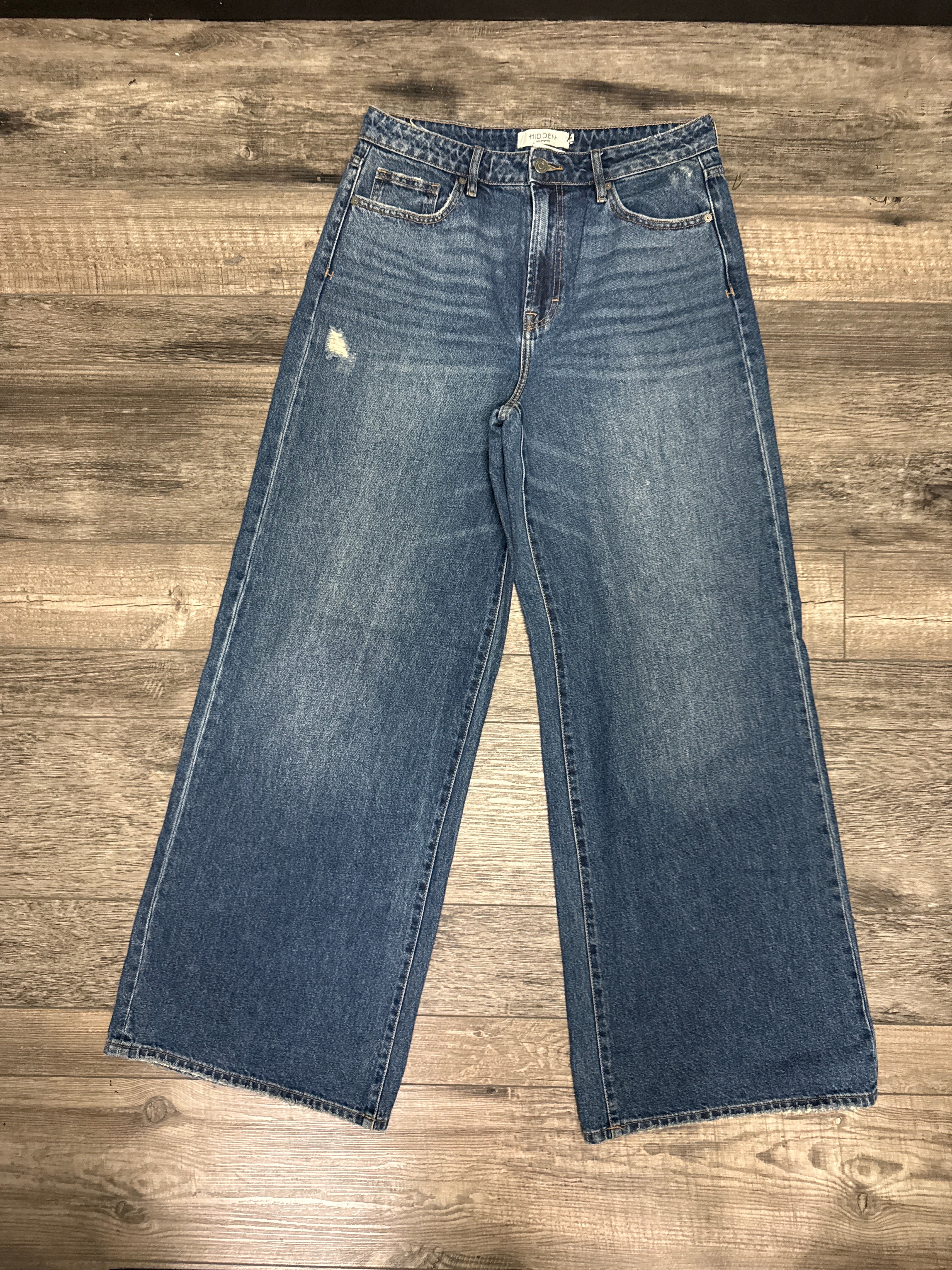 HIDDEN WIDE LEG JEAN (org$88)