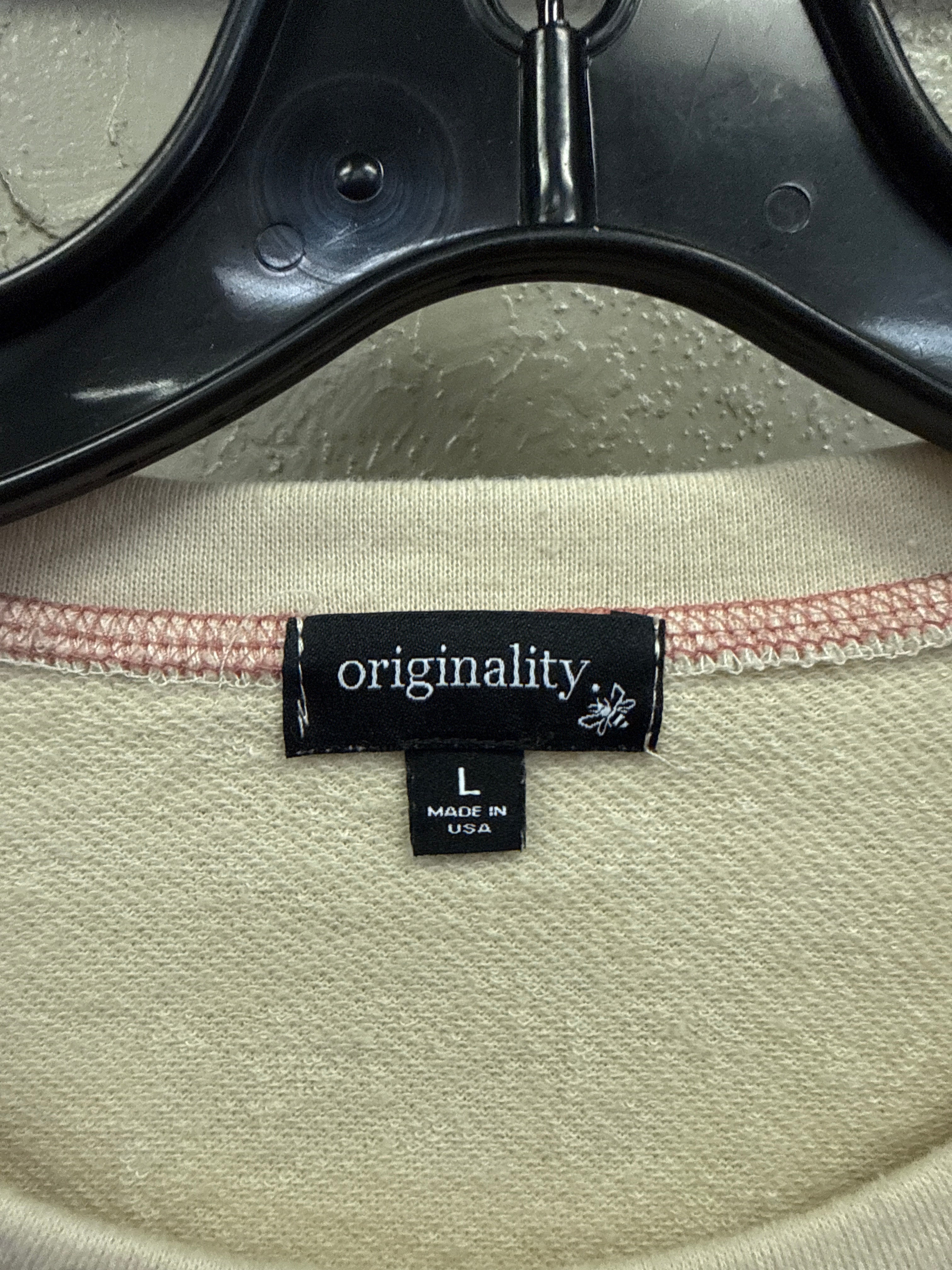 ORIGINALITY RUFFLED HEM PULLOVER