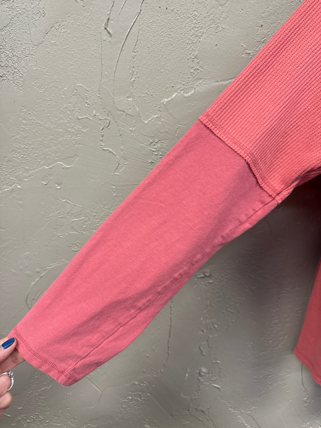 MYSTREE WAFFLE KNIT TOP