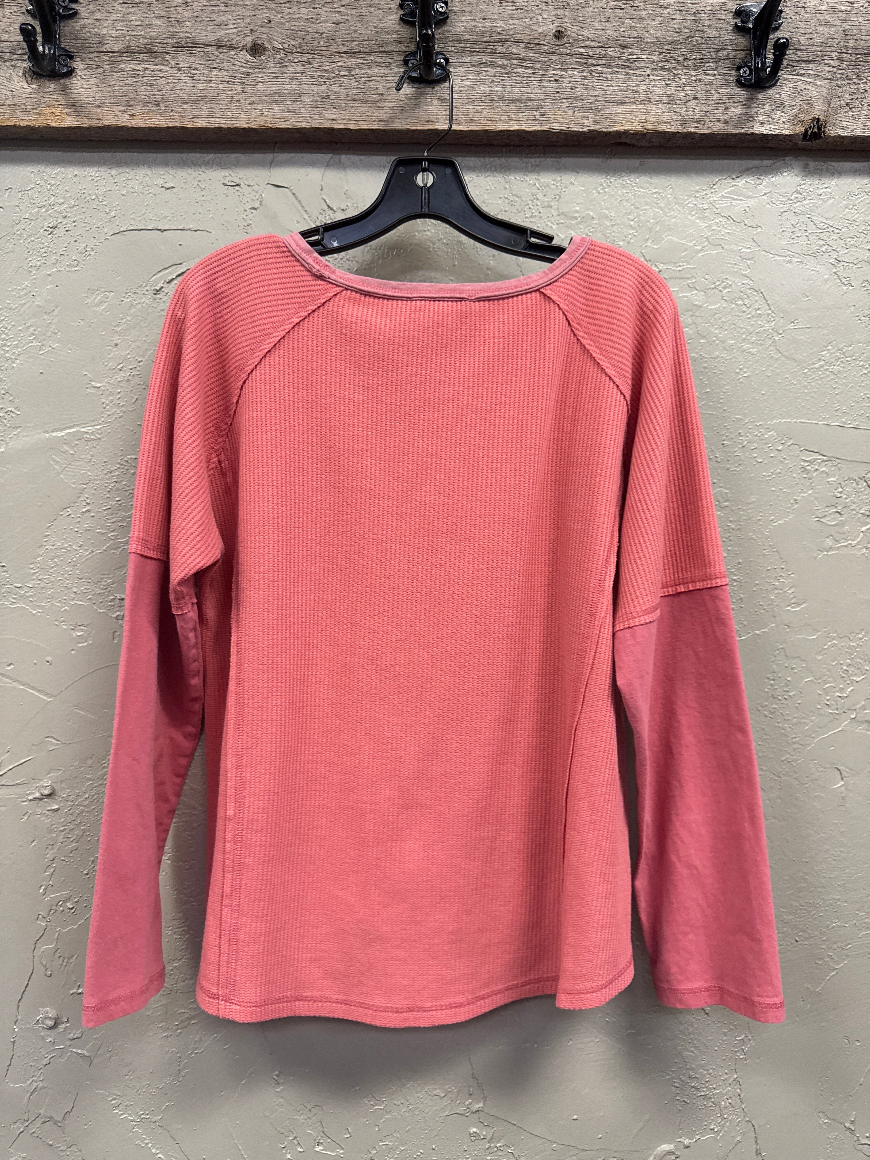 MYSTREE WAFFLE KNIT TOP