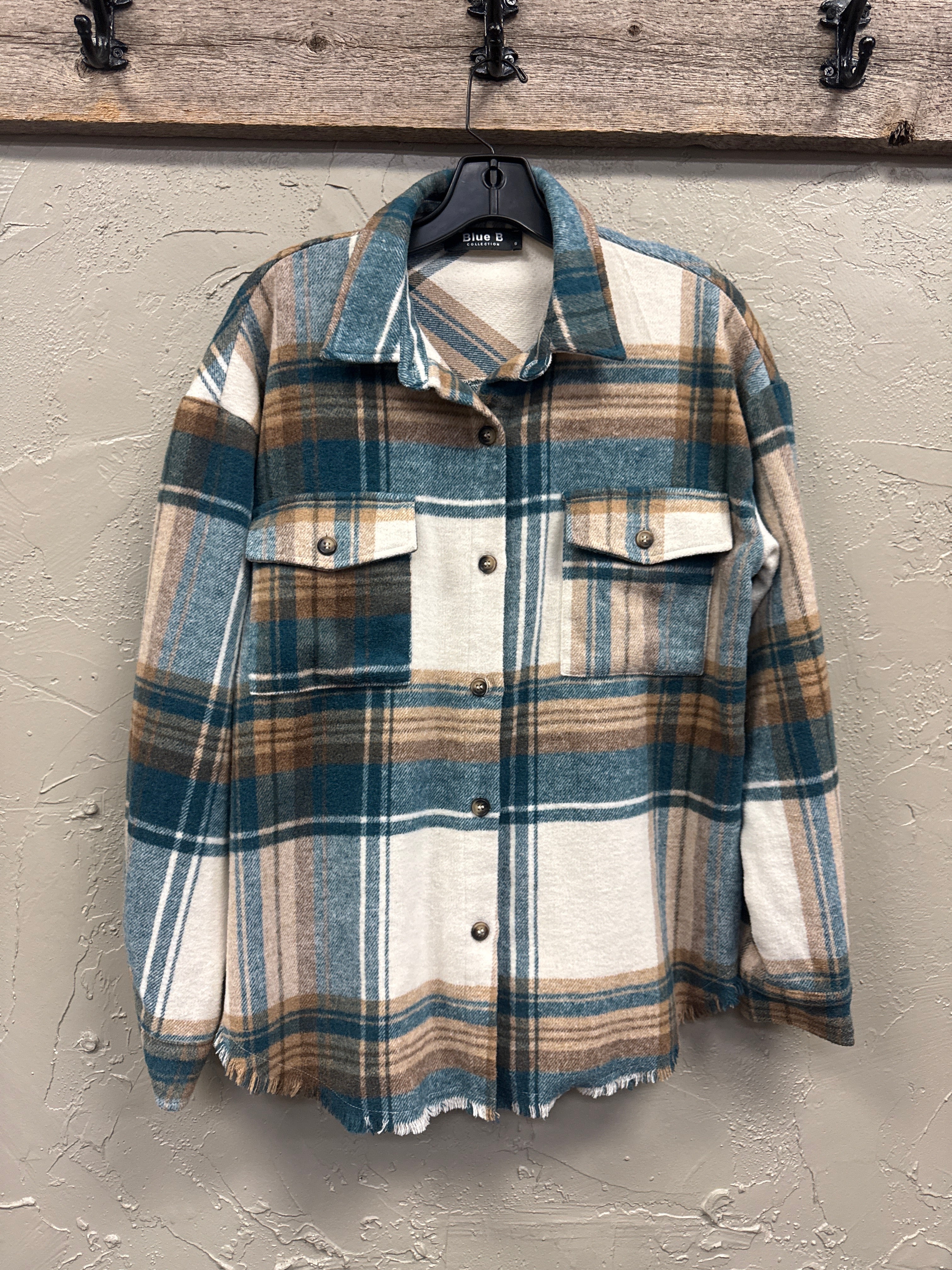 BLUE B FLANNELSHACKET