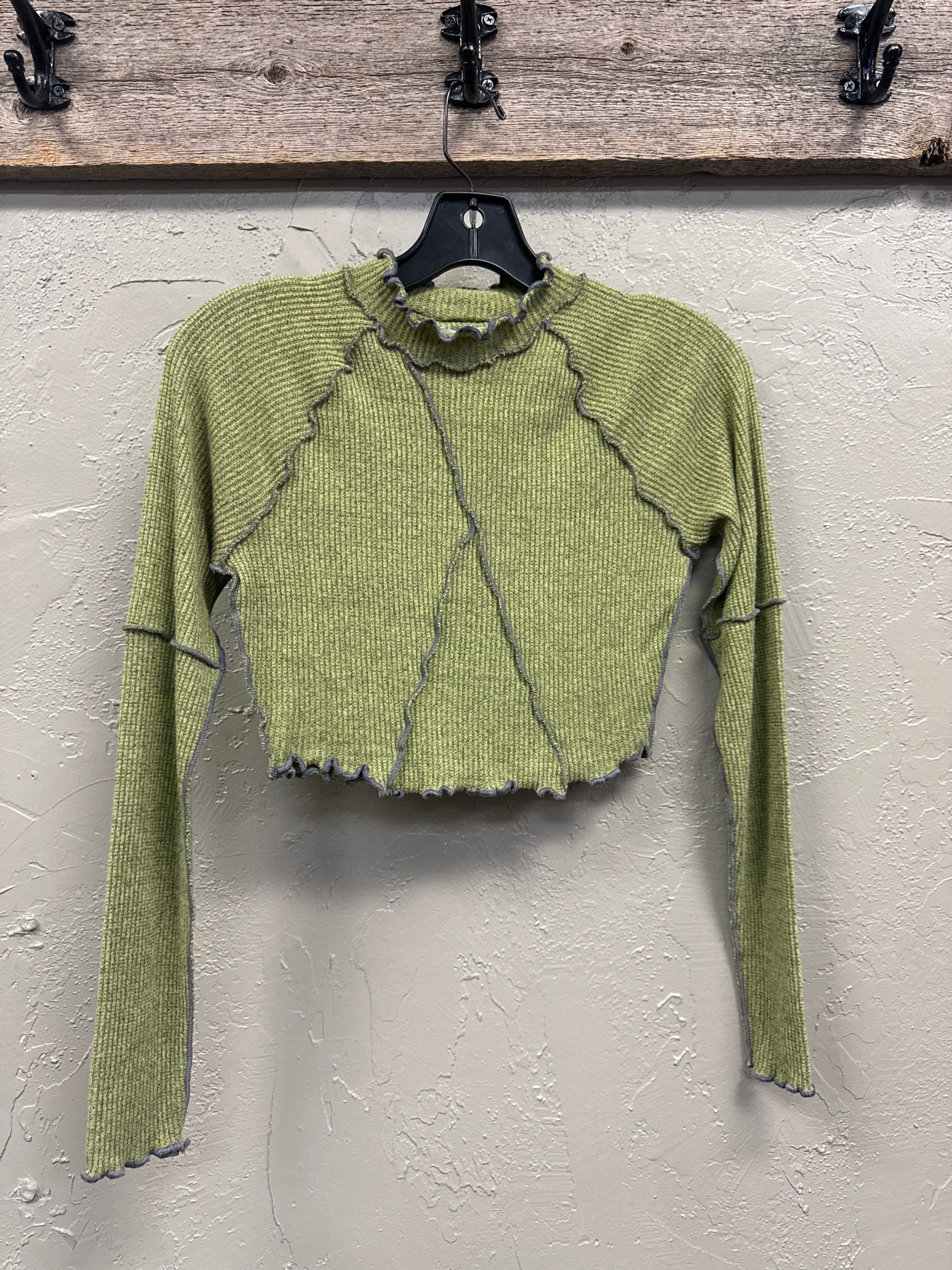 RSQ LONG SLEEVE CROP