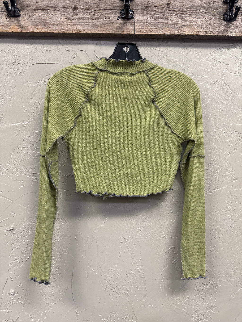 RSQ LONG SLEEVE CROP