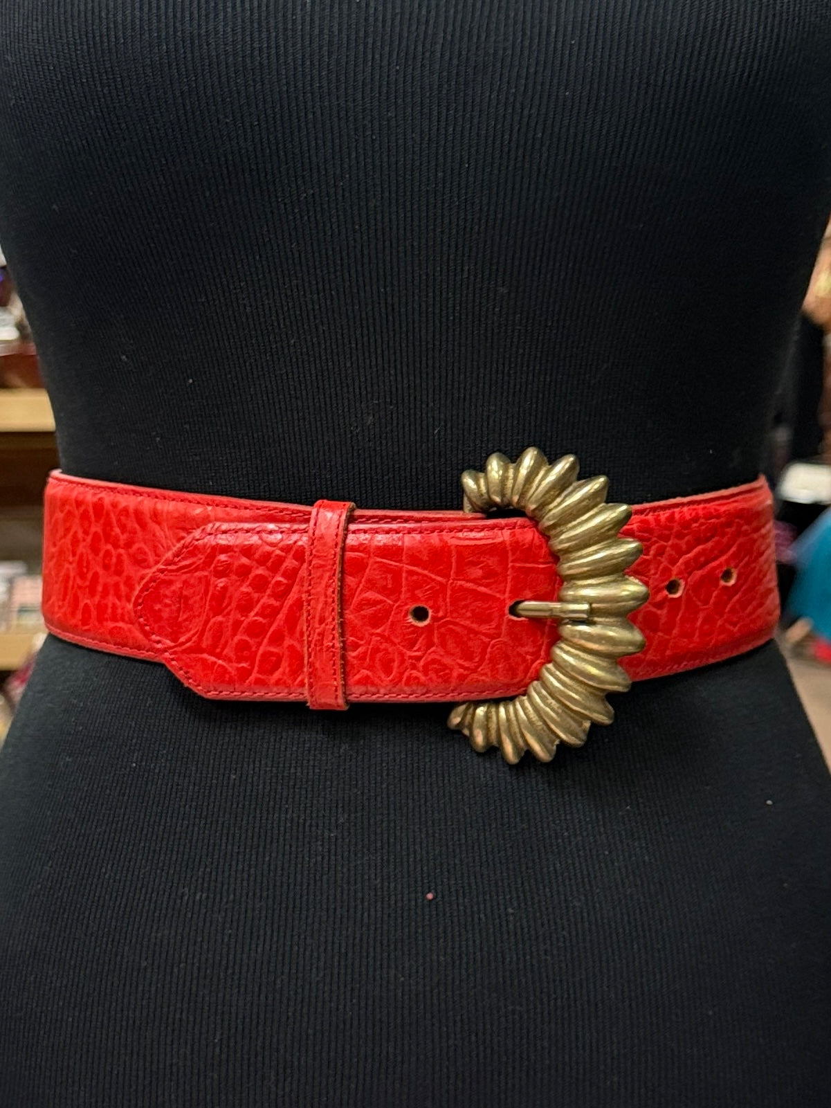 VTG ZELE LEATHER BELT